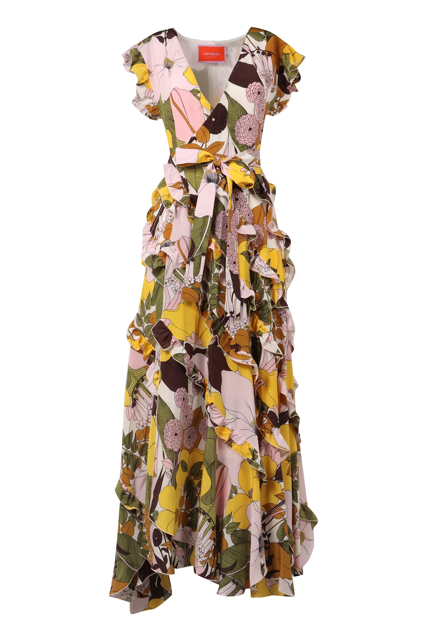 Printed Silk Dress