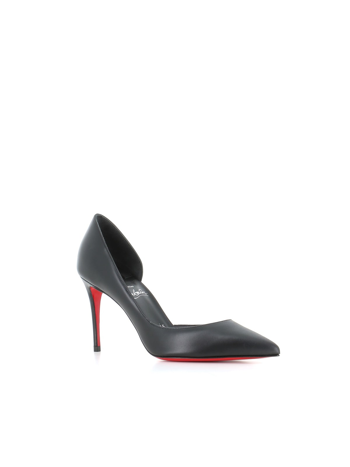 Shop Christian Louboutin Décolletè Iriza 85 In Black