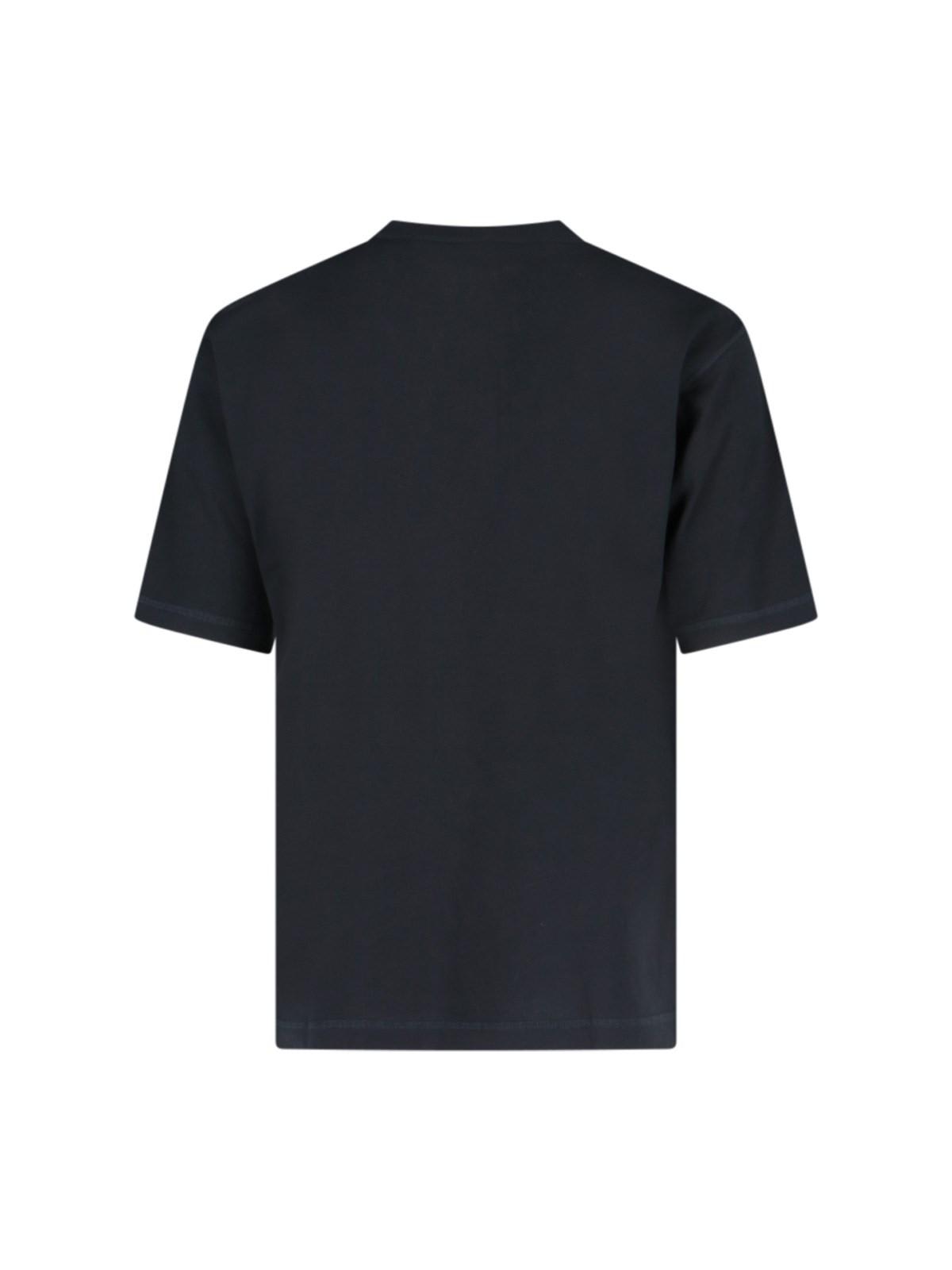 Shop Dolce & Gabbana Plaque T-shirt In Nero