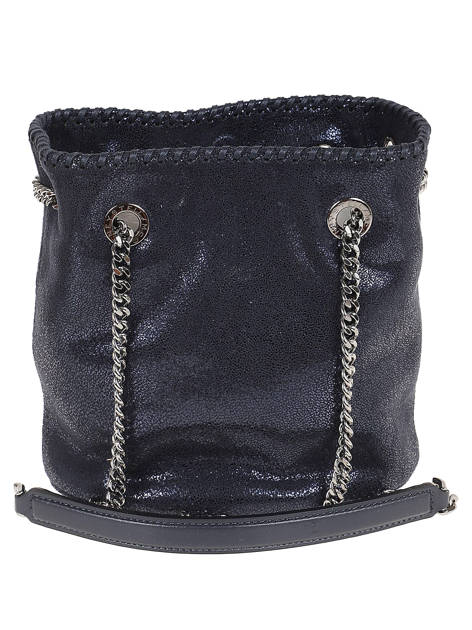 STELLA MCCARTNEY SHOULDER BAG ECO SHINY DOTTED CHAMOIS 