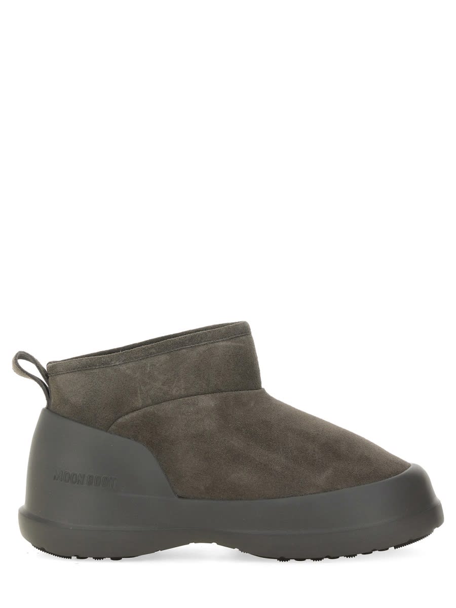 Shop Moon Boot In Charcoal