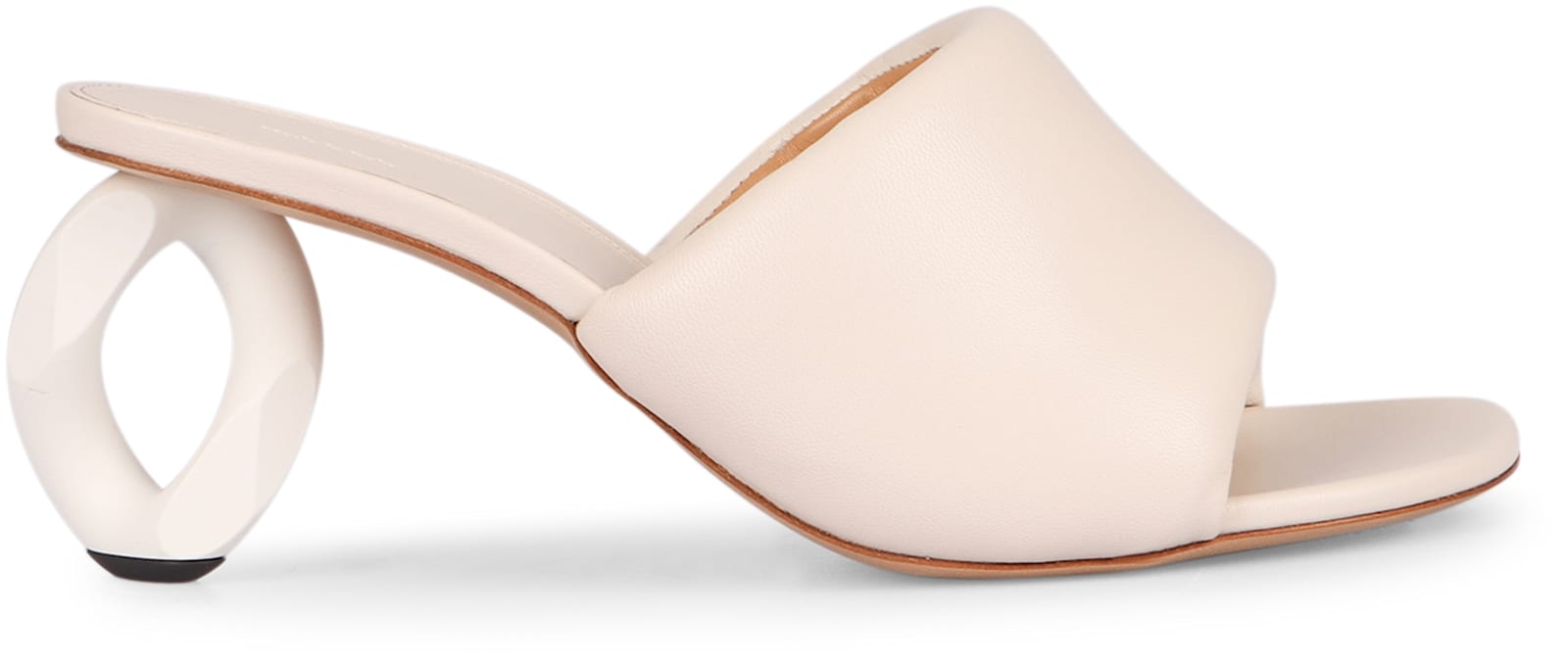 Jw Anderson Open-toe High-heeled Sandals In White
