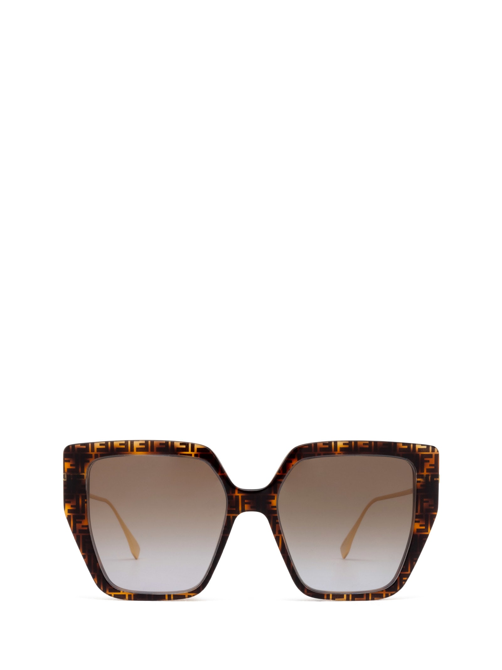 Fe40012u Brown Sunglasses
