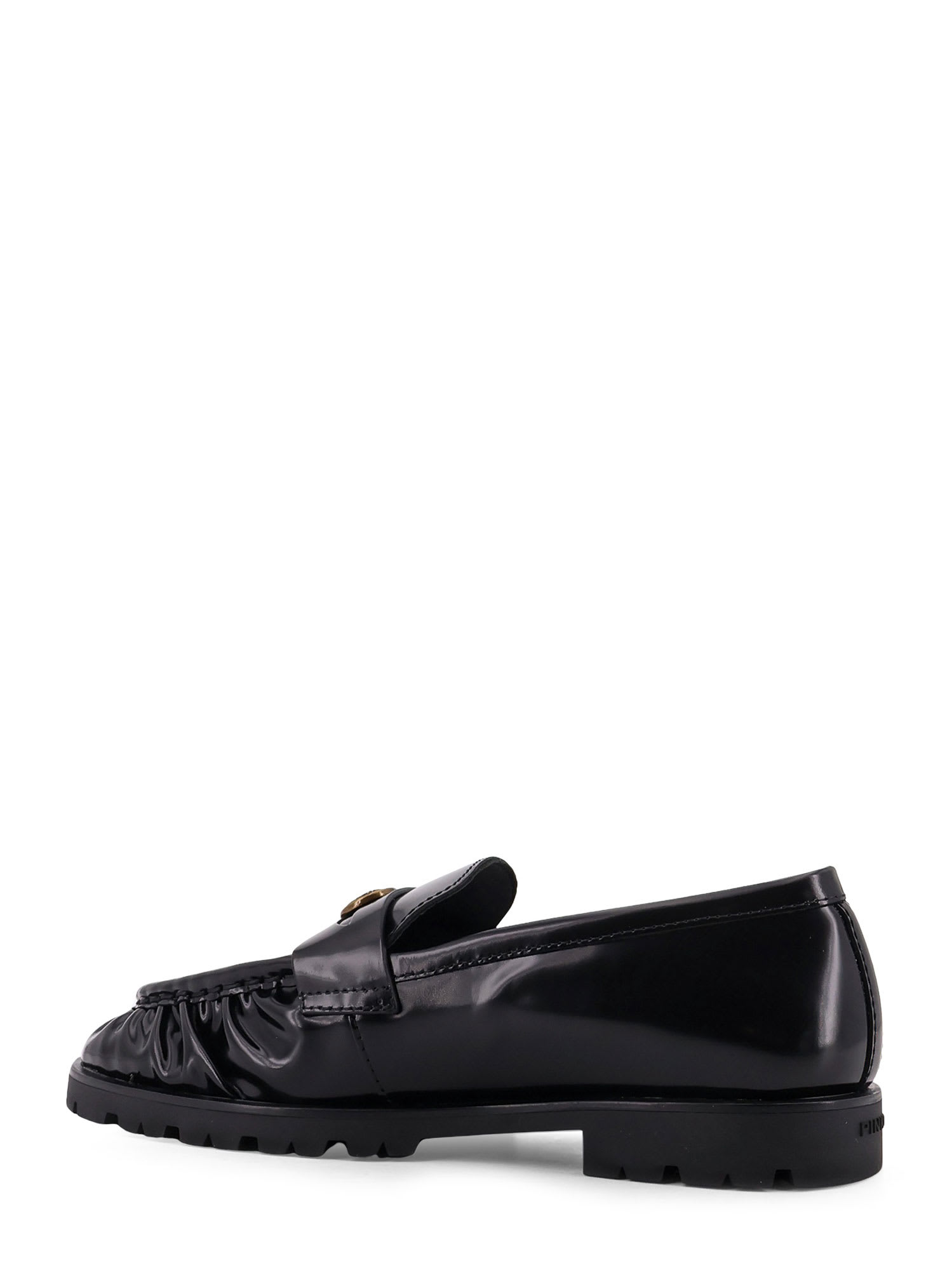 Pinko Nora 01 Leather Loafers In Multi