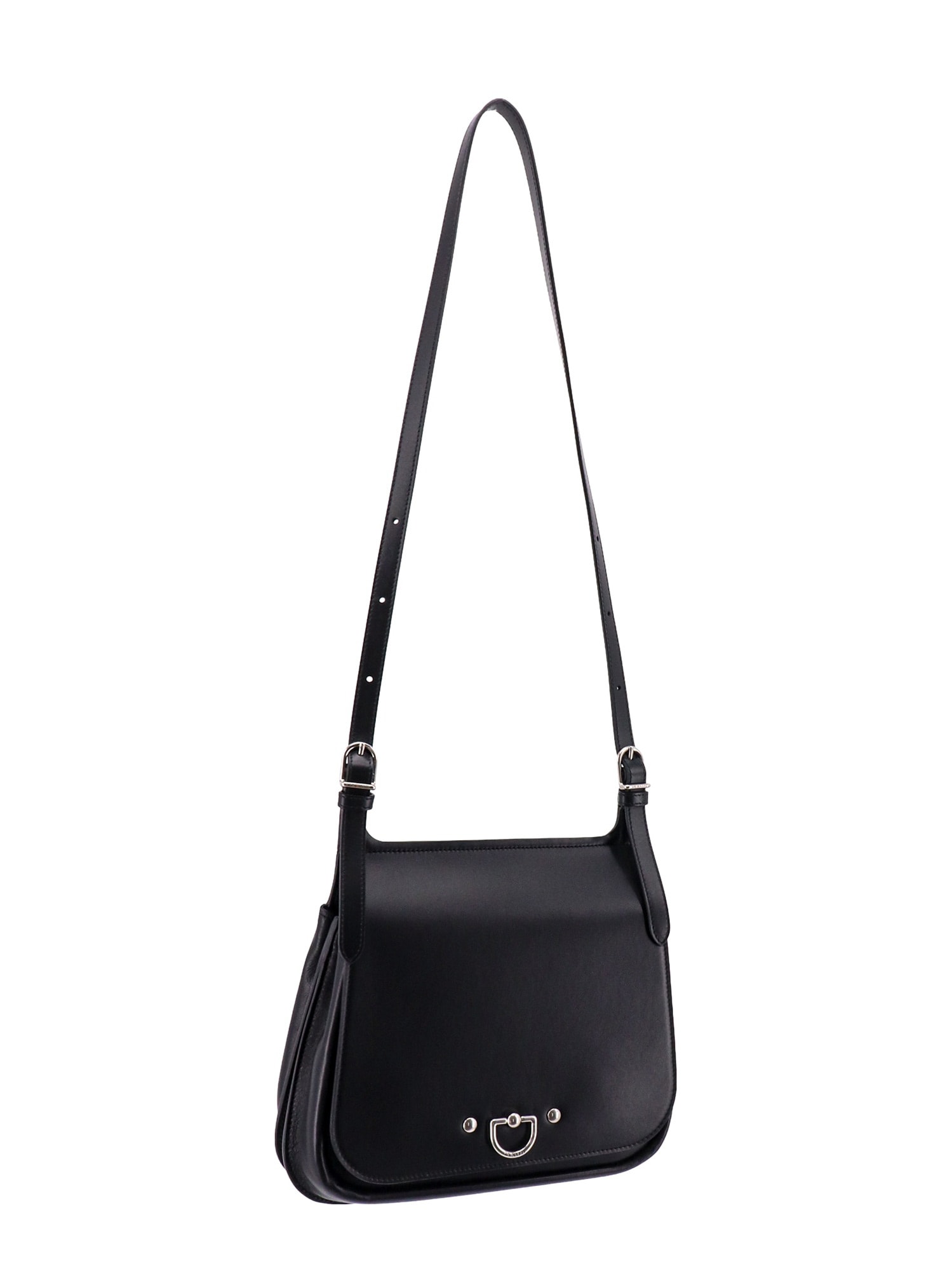 Shop Durazzi Milano Shoulder Bag In Black