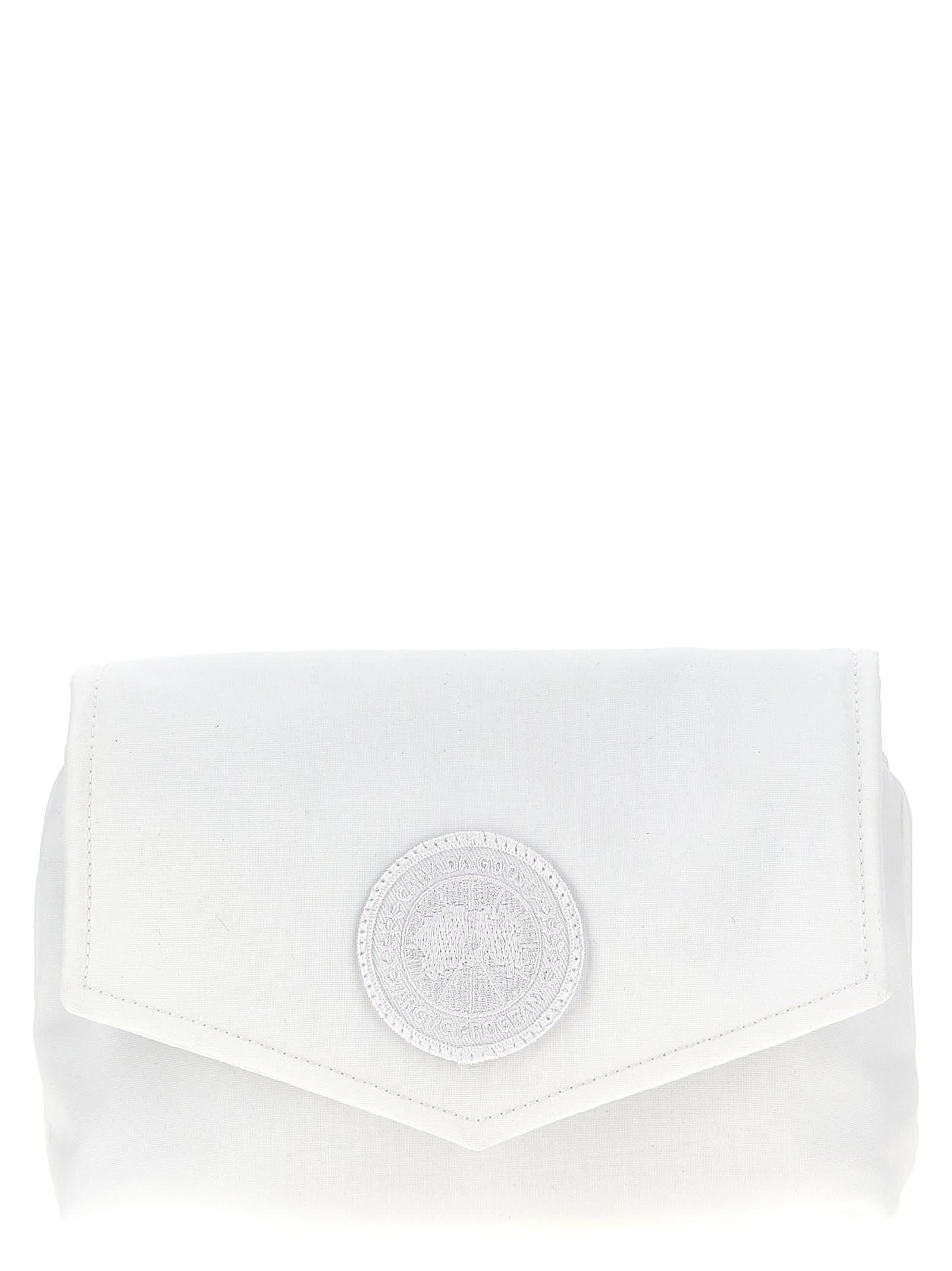 Shop Canada Goose Marsuspio Cg Mini In White