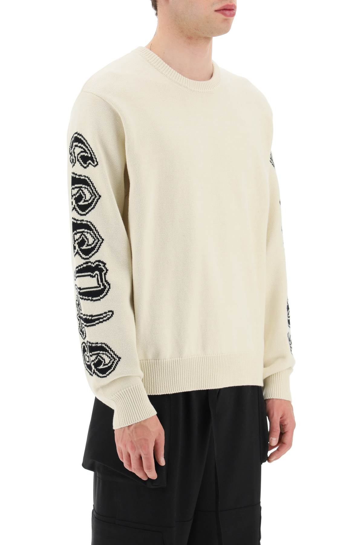 Stüssy Stüssy Off-White Intarsia Sweater - Realry: Your Fashion Search  Engine