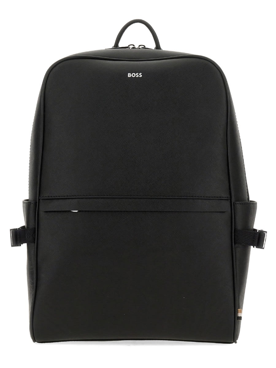 Hugo Boss Backpack Zair In Black