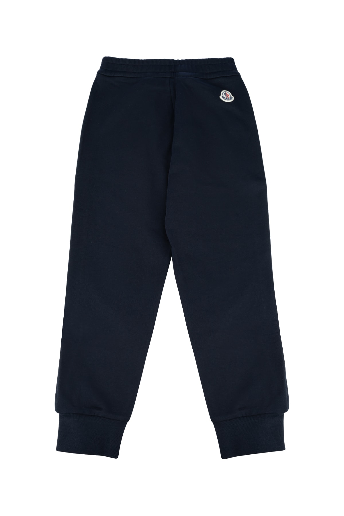 Moncler Joggers With Contrast Bands In Black