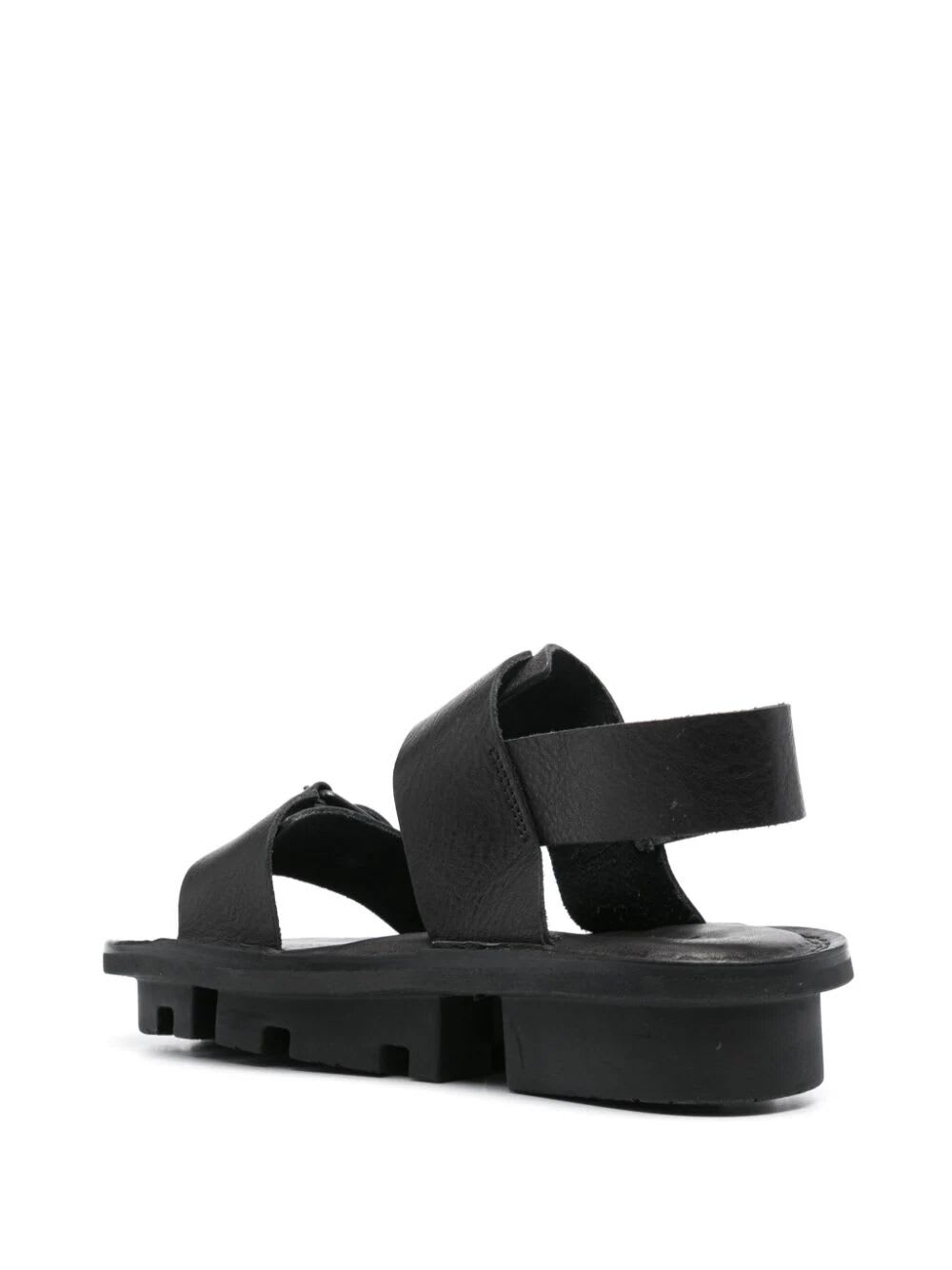 Shop Trippen Review Sandal In Blk Black
