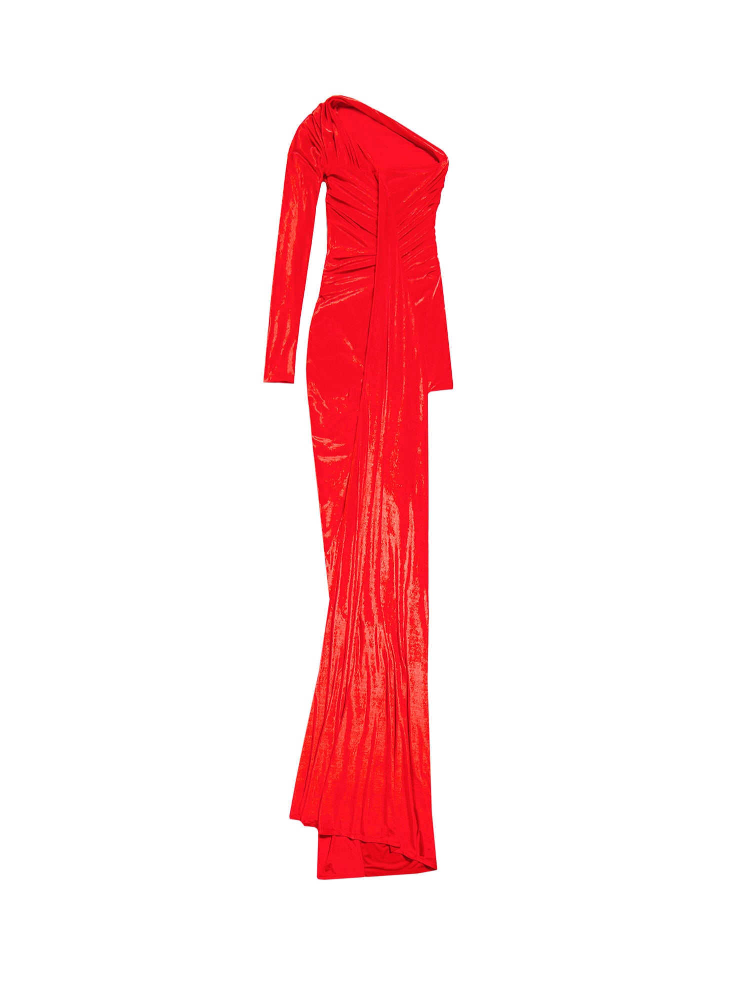 Shop Balenciaga Dress In Red