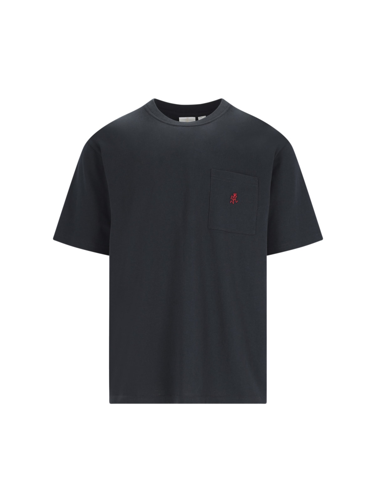 Shop Gramicci Logo T-shirt In Black