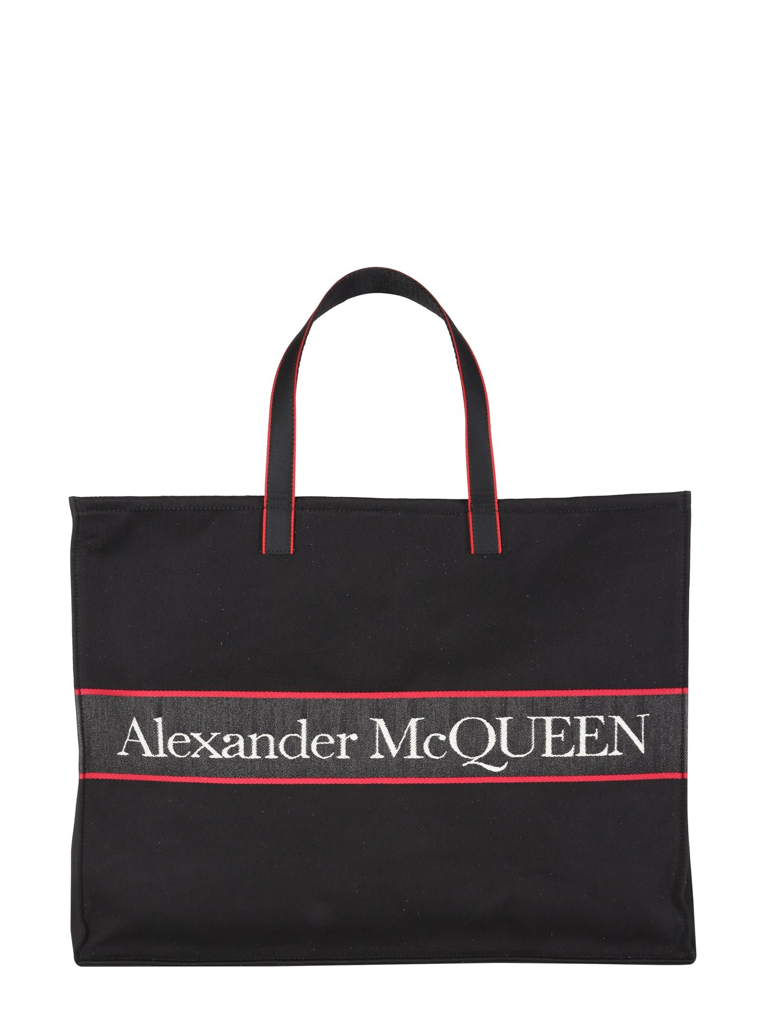 Alexander McQueen Est West Selvedge Tote Bag