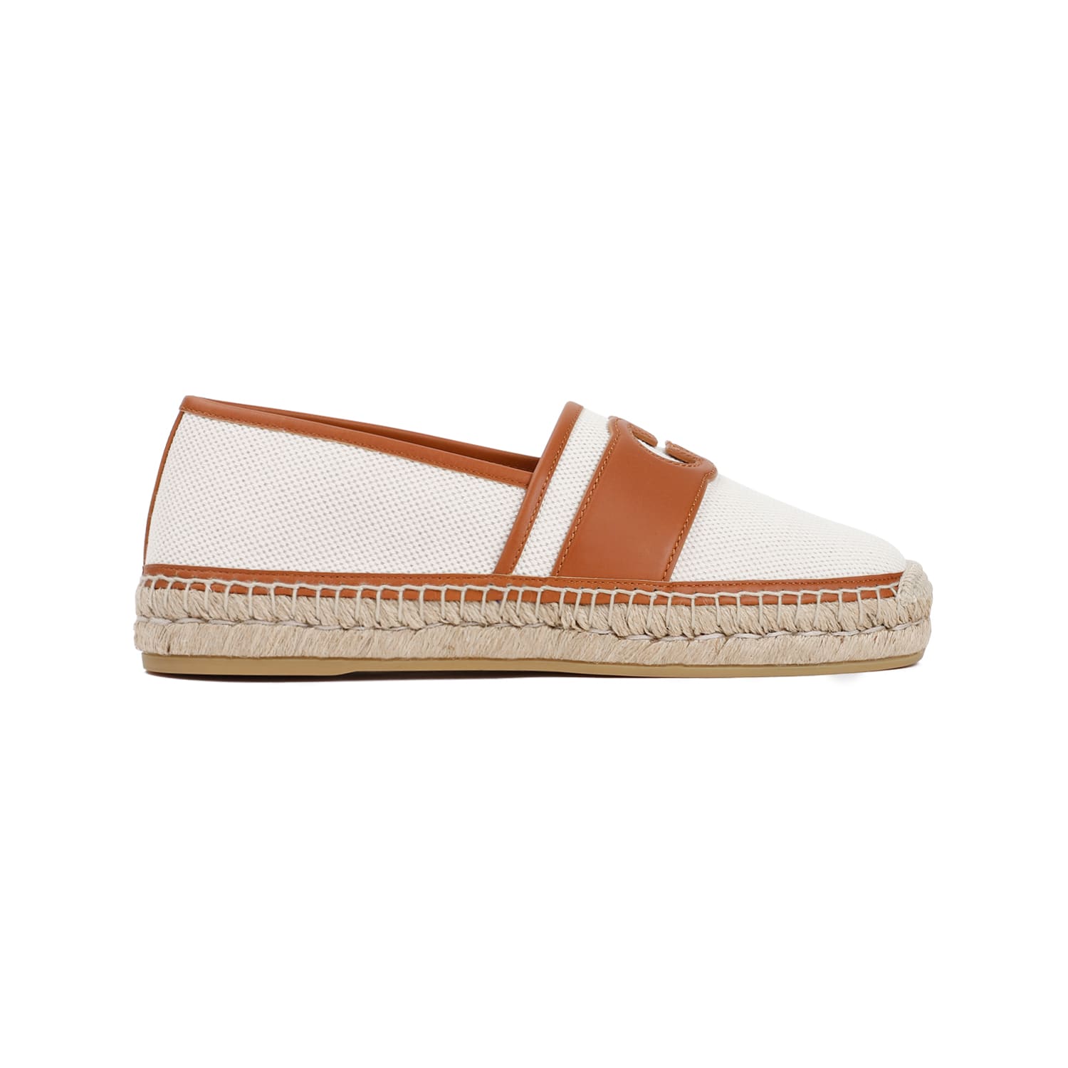 Gucci Beige Cotton And Linen Espadrilles For Men In Beige Natural
