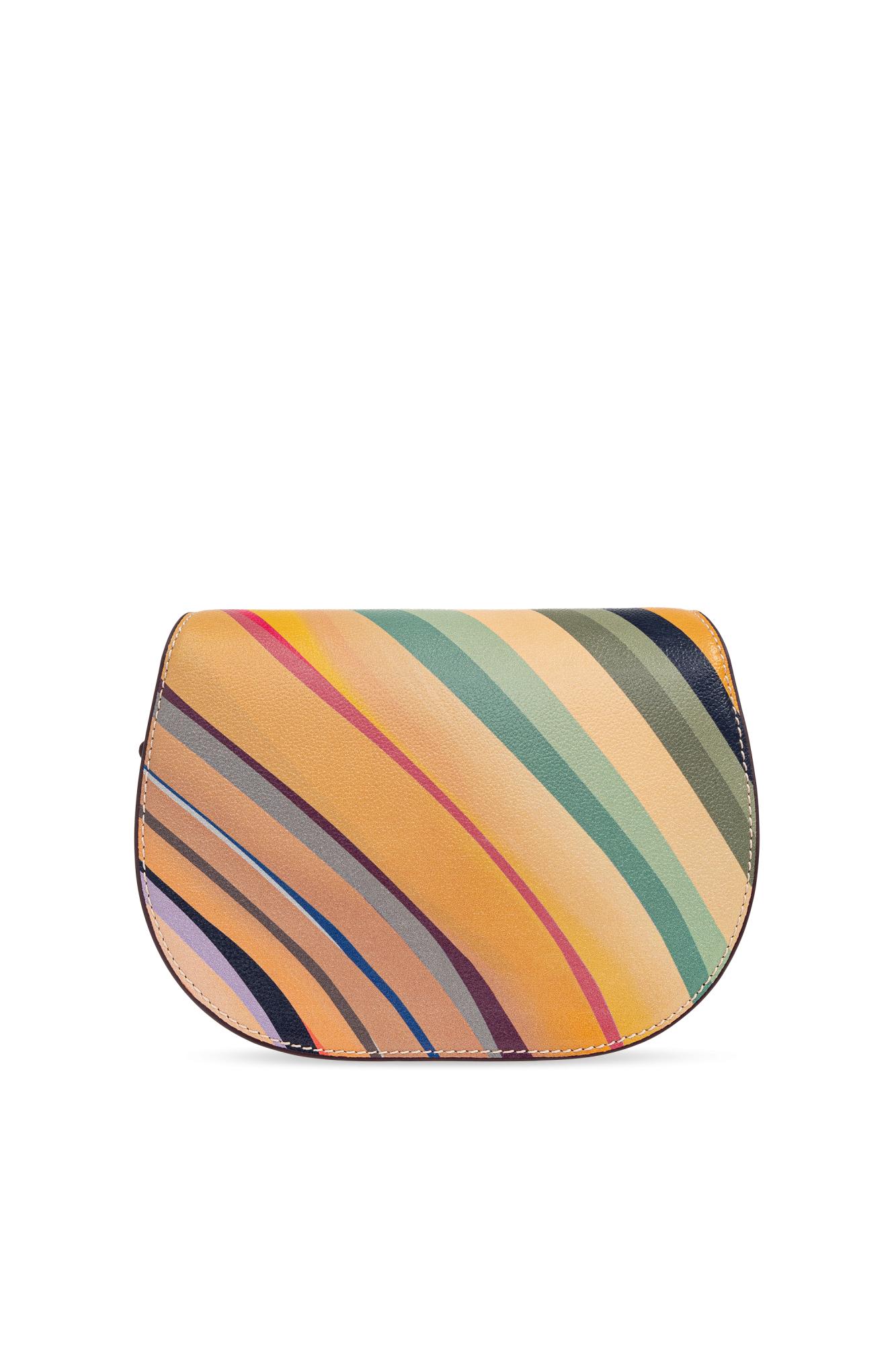 Paul Smith Leather Shoulder Bag In Multi