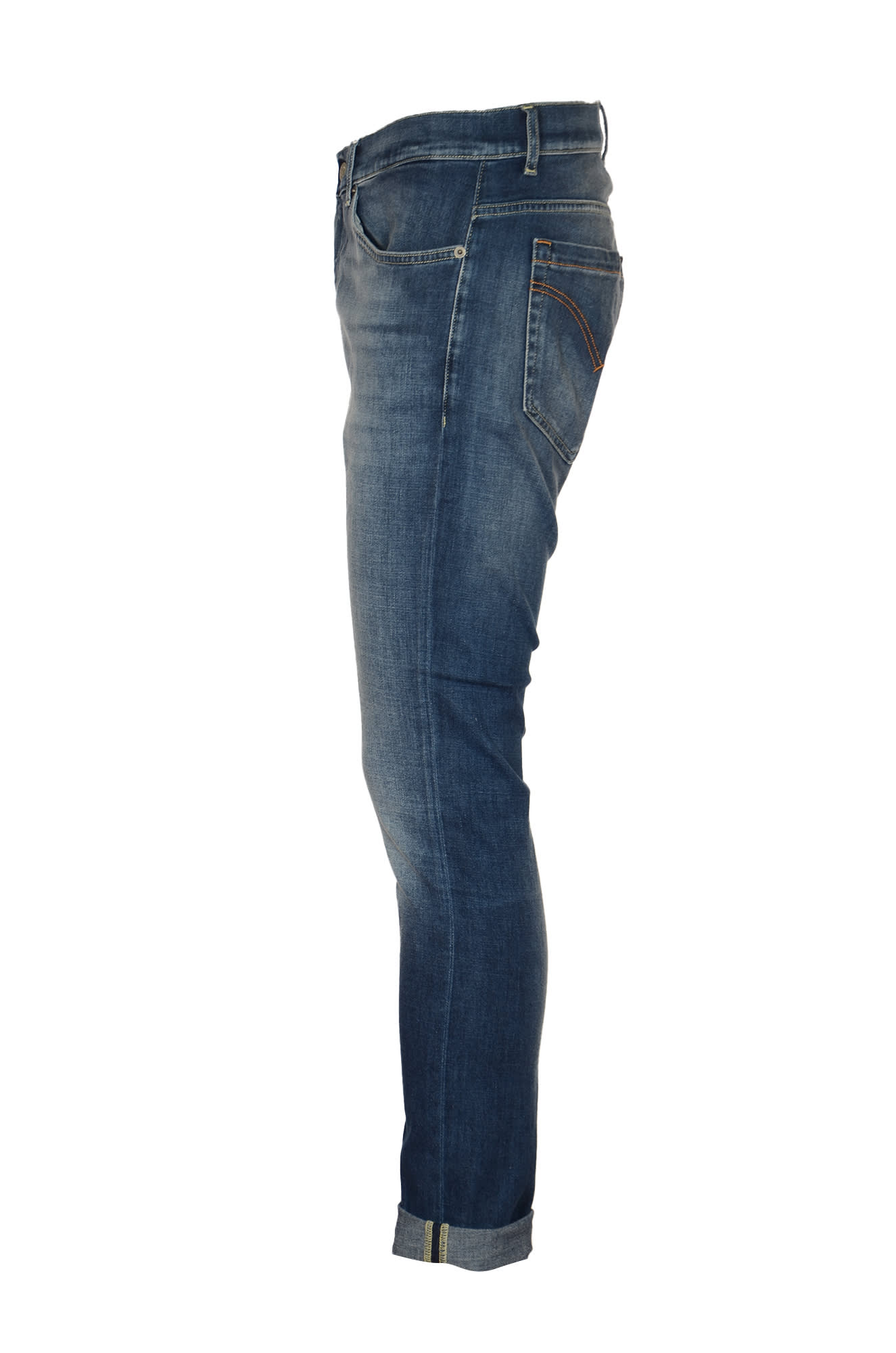 Shop Dondup George Jeans In Blue