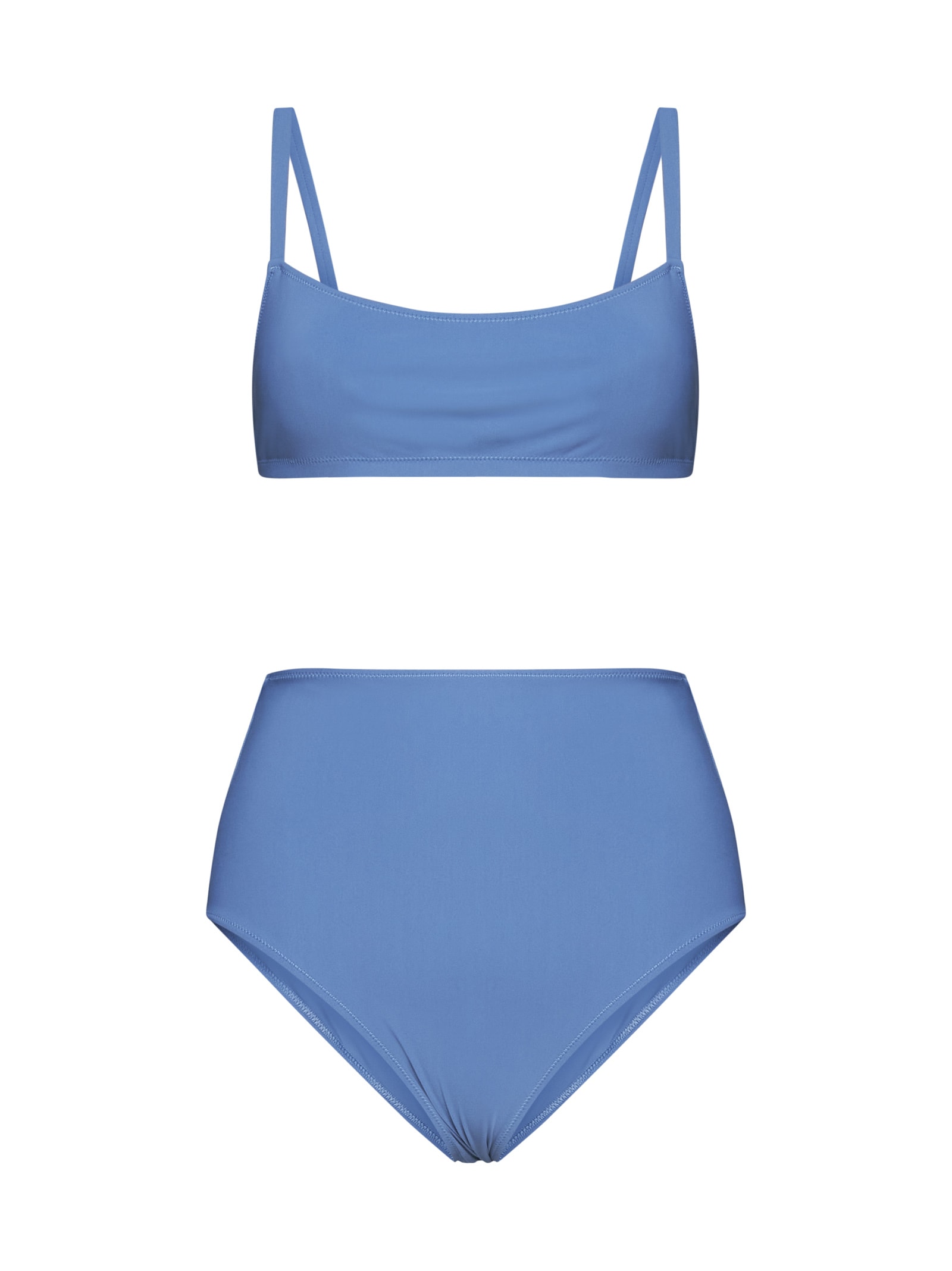 Shop Lido Swimwear In Mid Blue