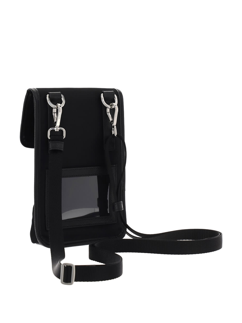 Shop Prada Phone Case In Nero