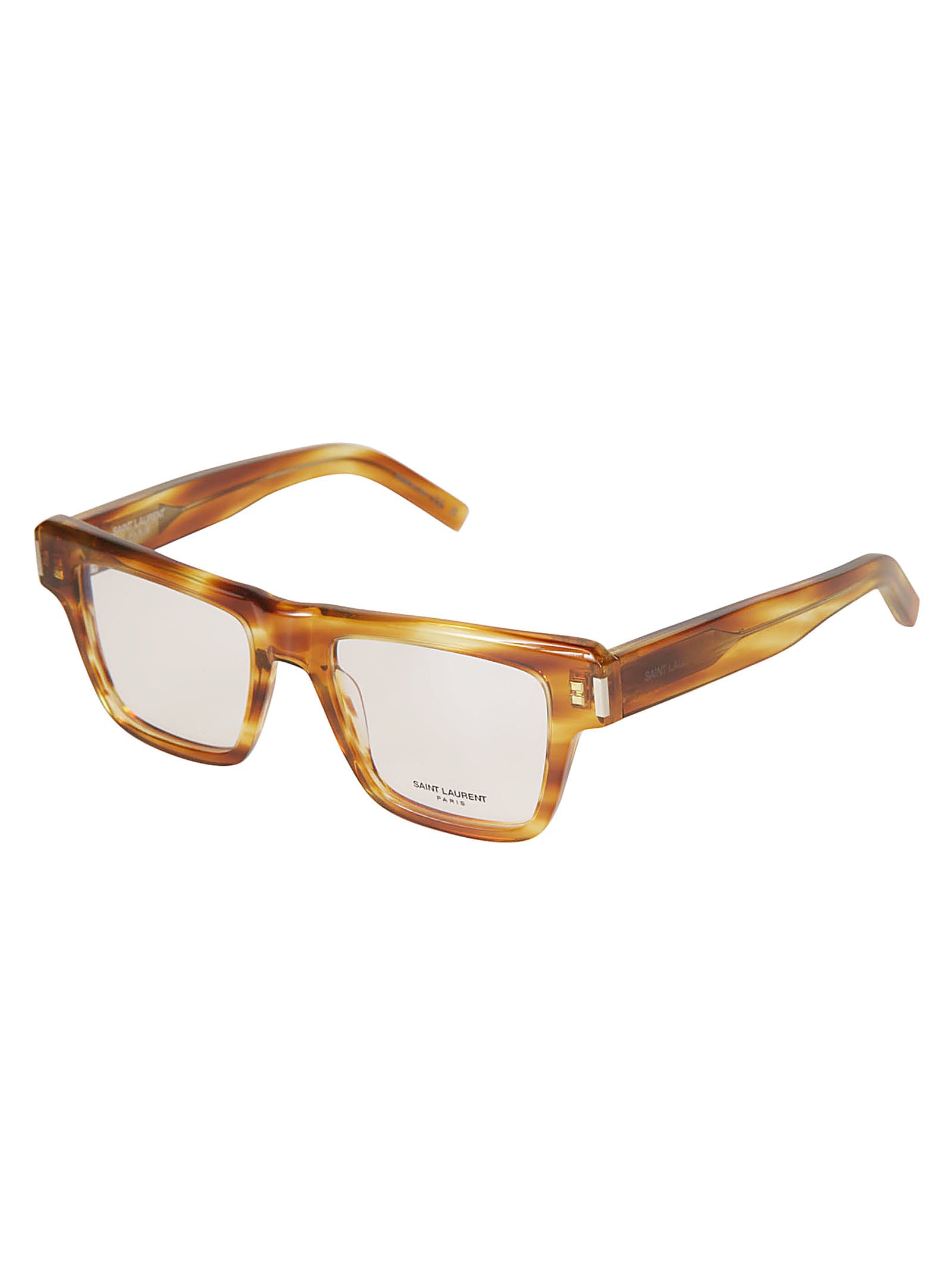 Shop Saint Laurent Sl 469 Opt Frame In 003 Havana Havana Transpa