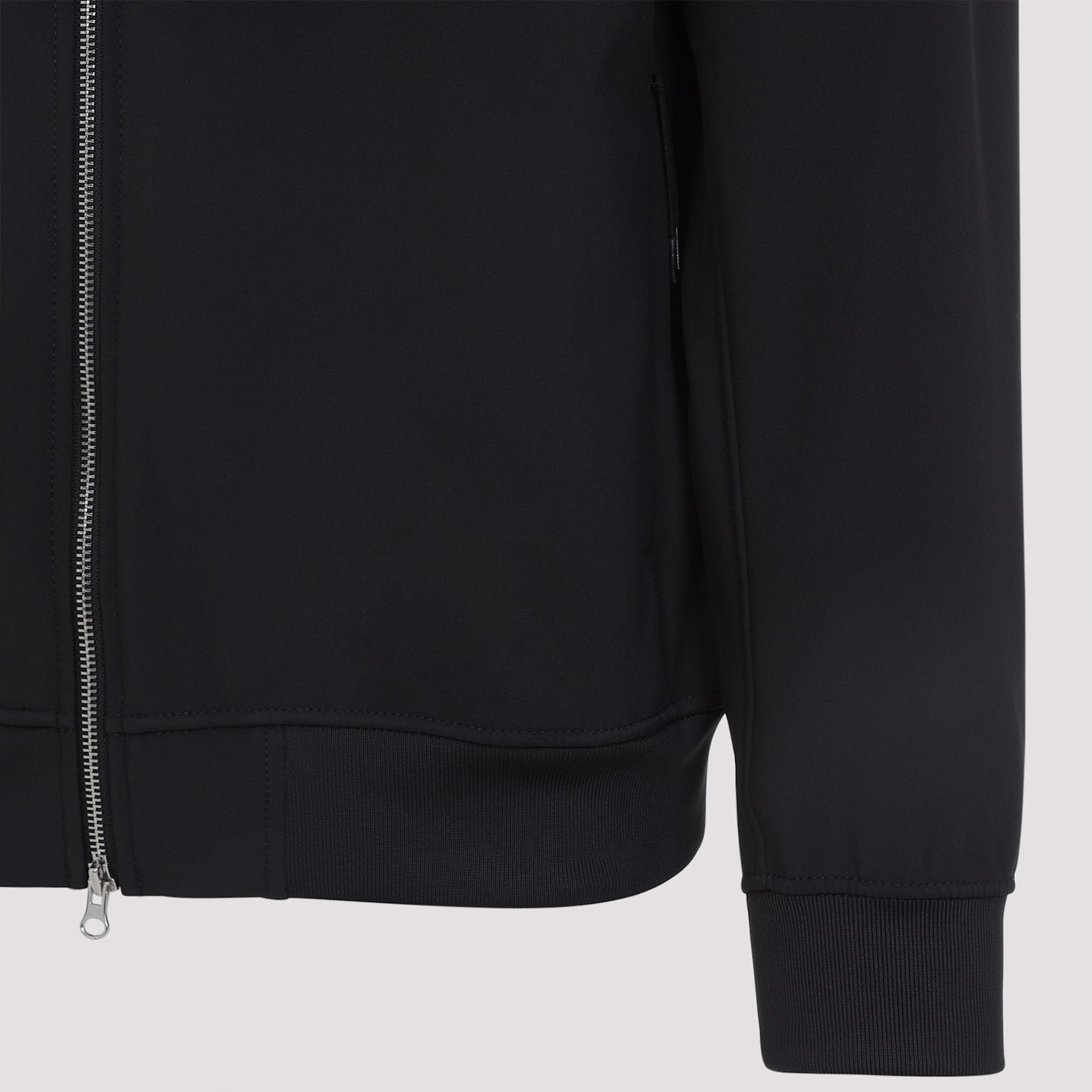Stone Island Light Jacket With Hood And Weatherproof Membrane In Multi