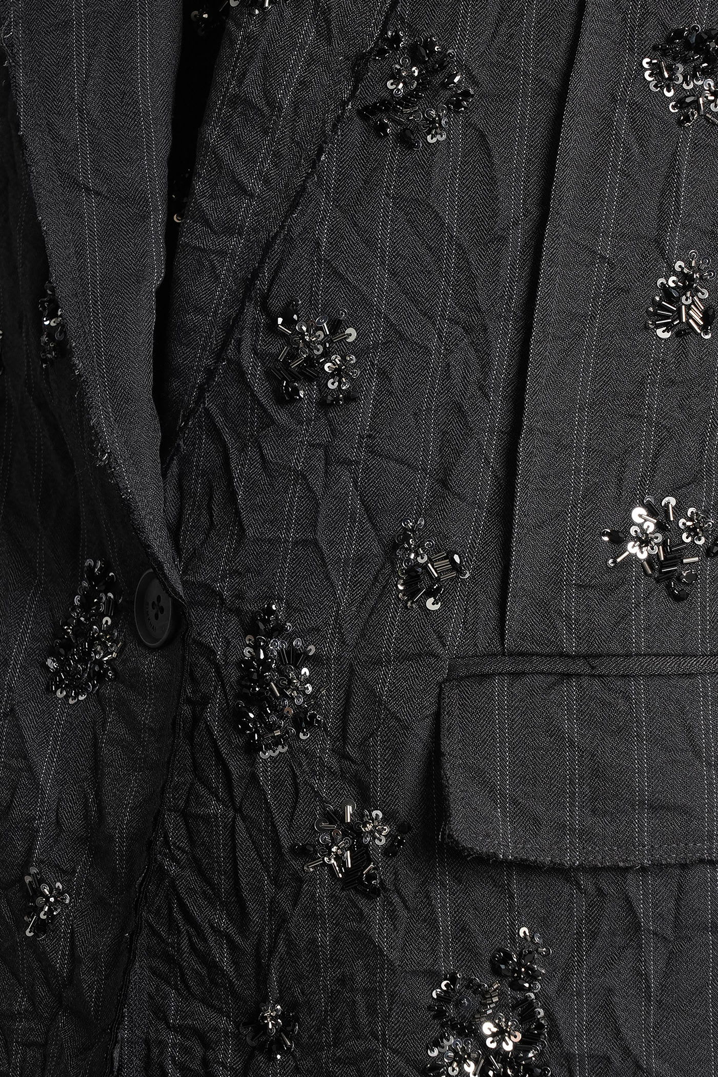 Simkhai Murphy Blazer In Grey Polyester In Gray