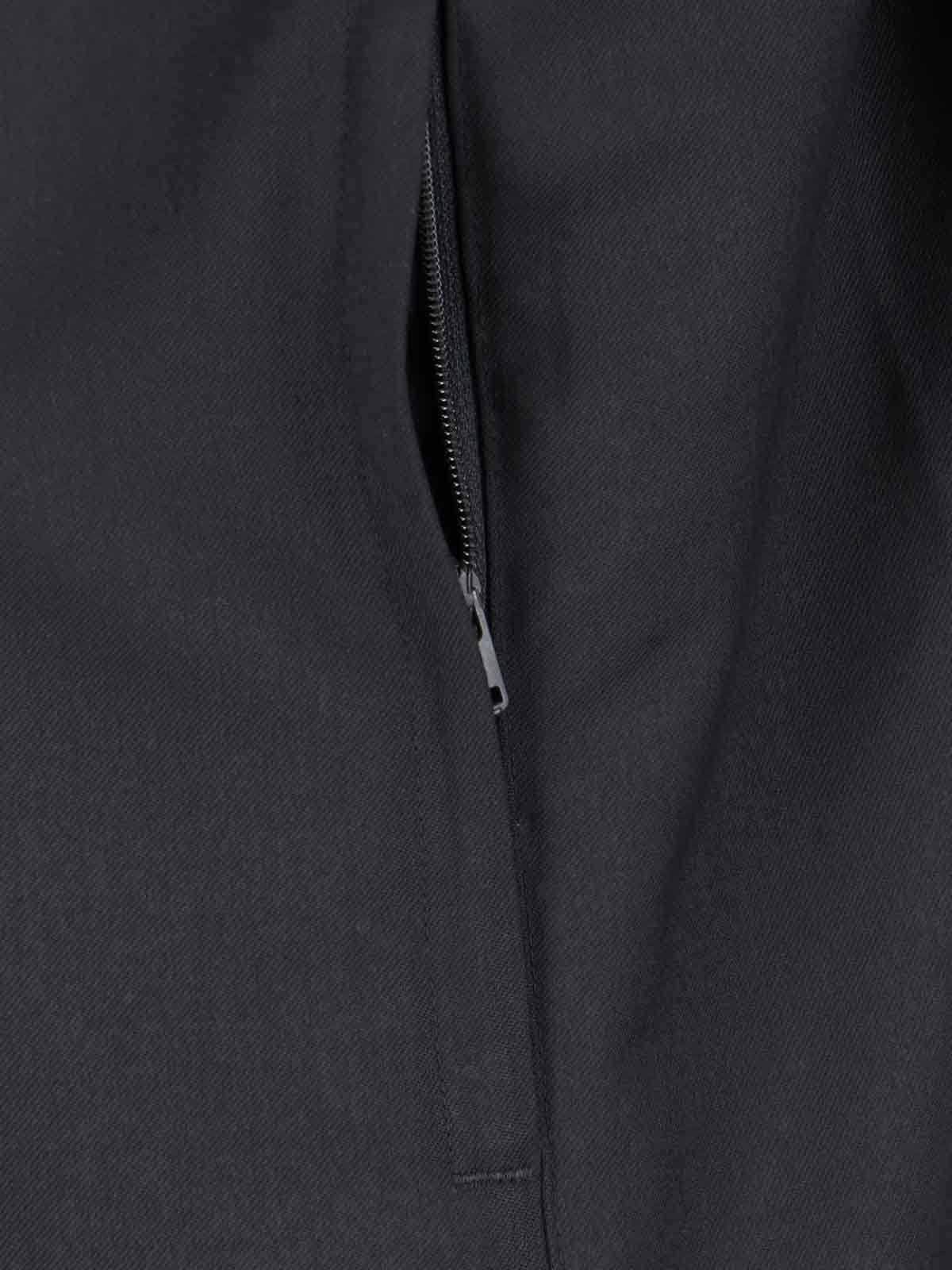 Shop Y-3 Logo Zip Sweatshirt In Black