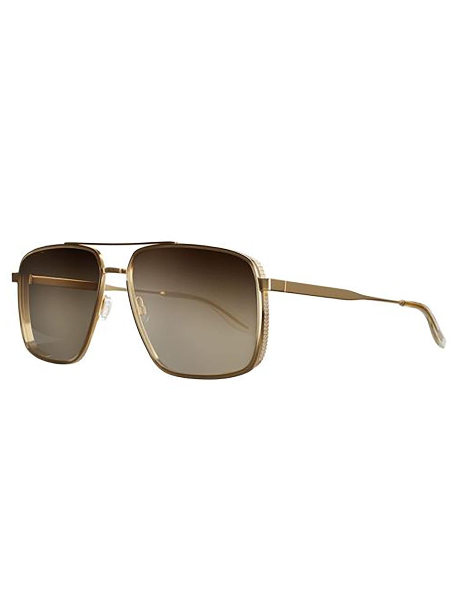 Barton Perreira Scaramanga Sunglasses In Gold