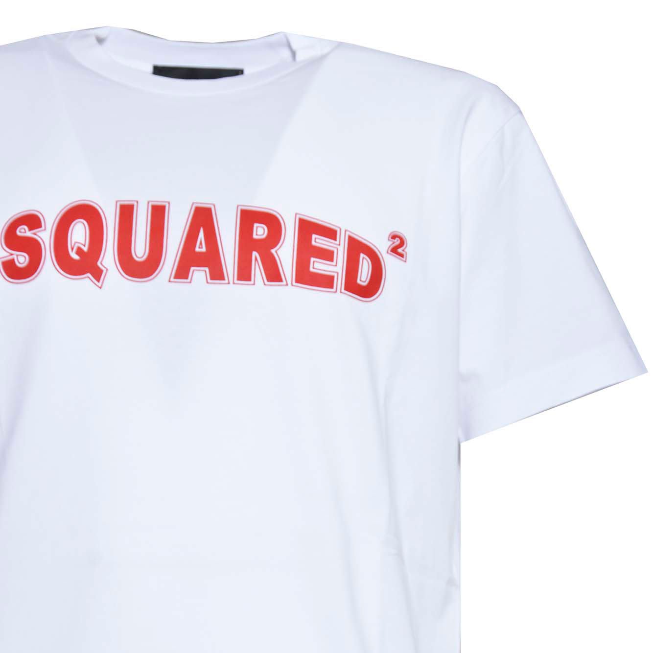 Shop Dsquared2 Cool-fit T-shirt In Bianco