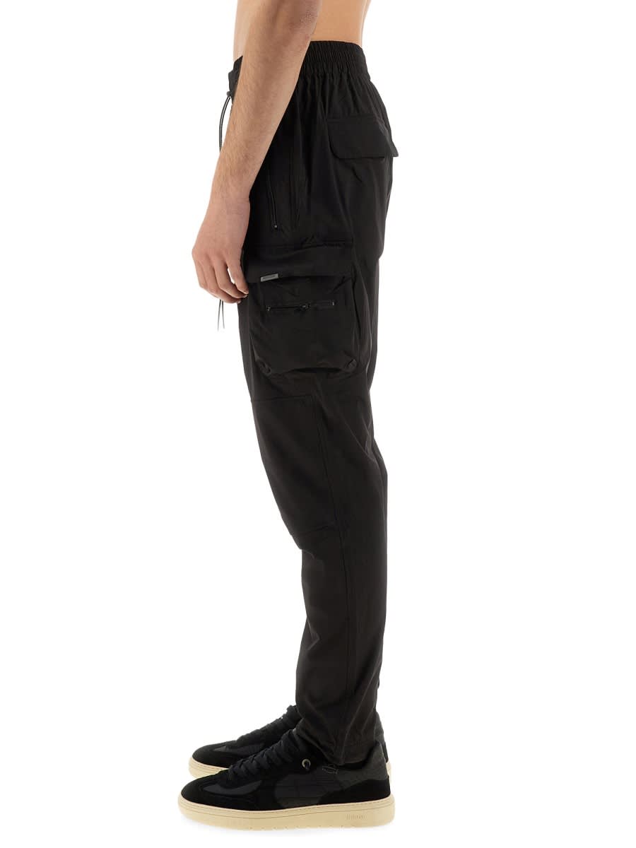 Represent 247 Toggle-fastening Track Pants In Black