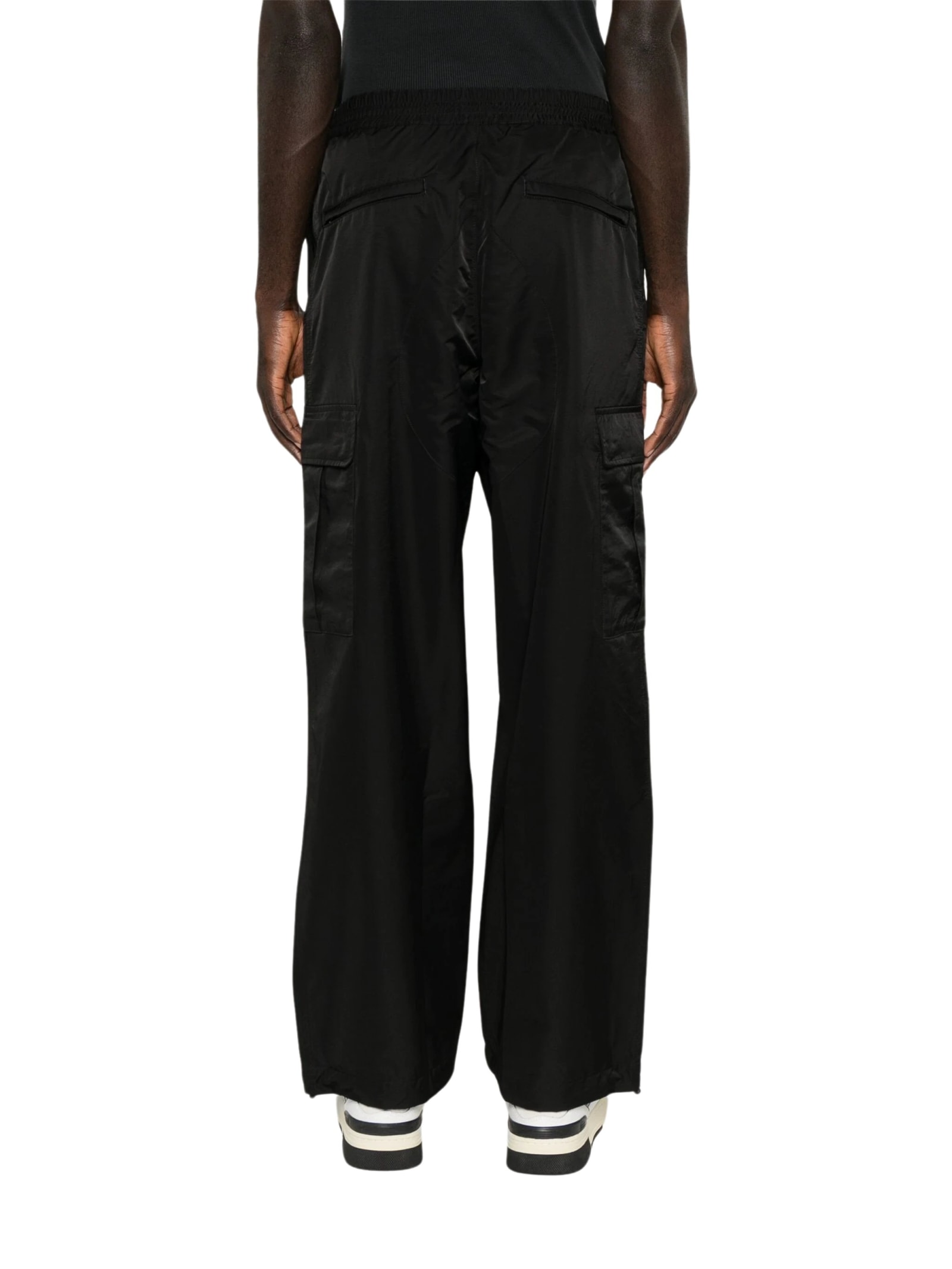 Shop Kenzo Pantalon Cargo In Black