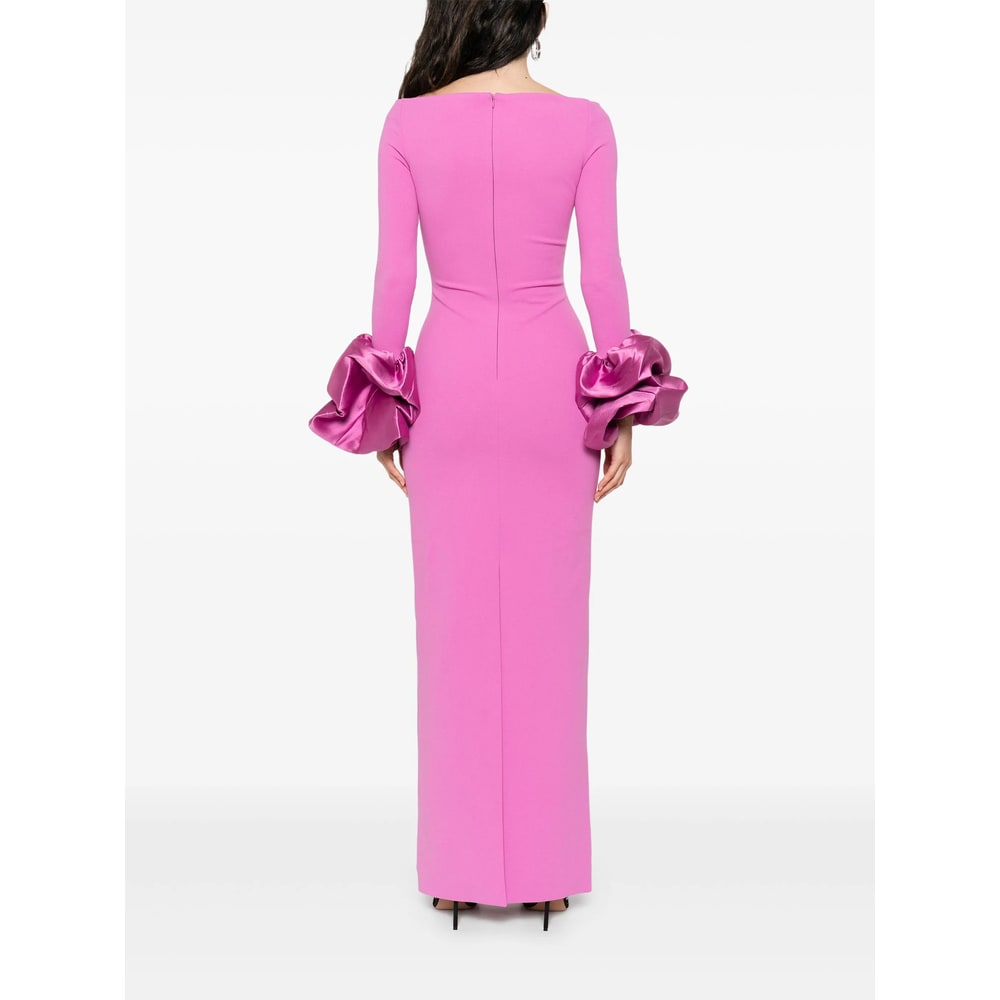 Solace London Talia Maxi Dress In Pink