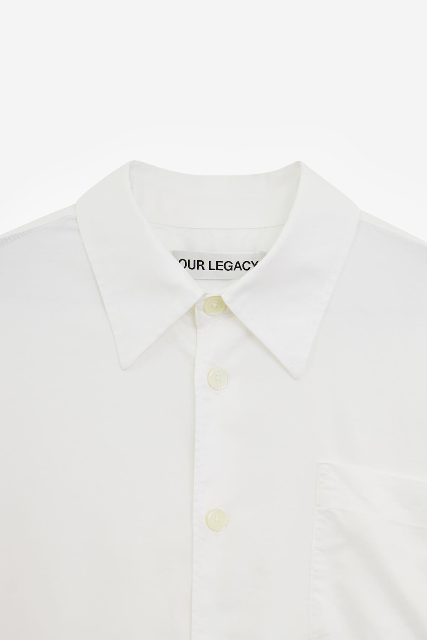 Our Legacy Shirt Beyond Oxford In White