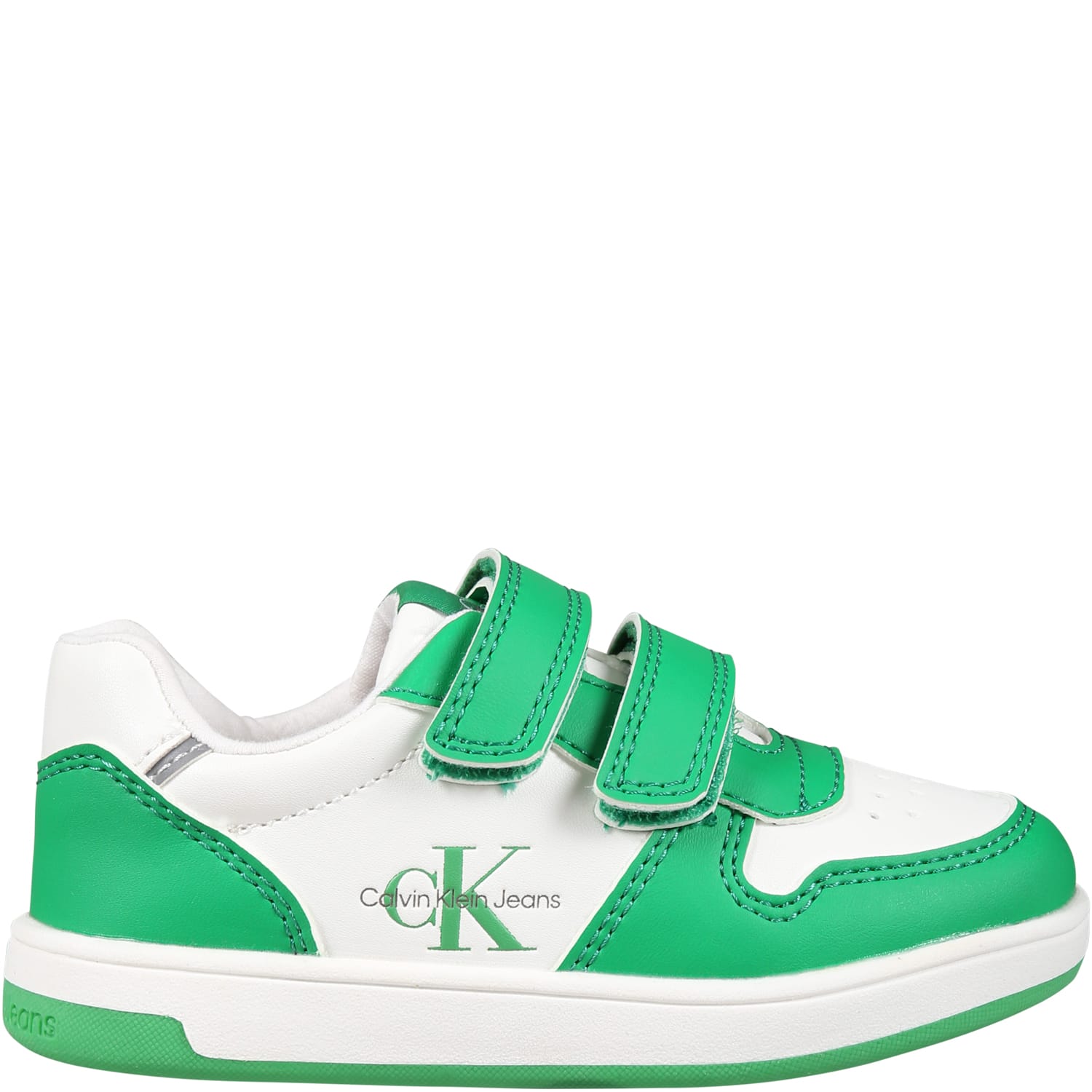 CALVIN KLEIN MULTICOLOR SNEAKERS FOR KIDS WITH LOGO