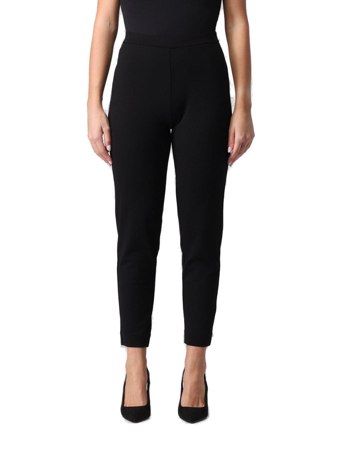 Michael Mid-waist Straight Leg Cropped Trousers Michael Kors