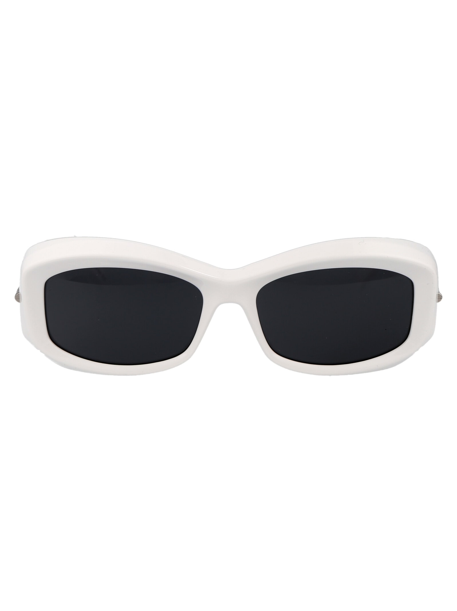 Givenchy G180 Sunglasses In 21a White / Smoke