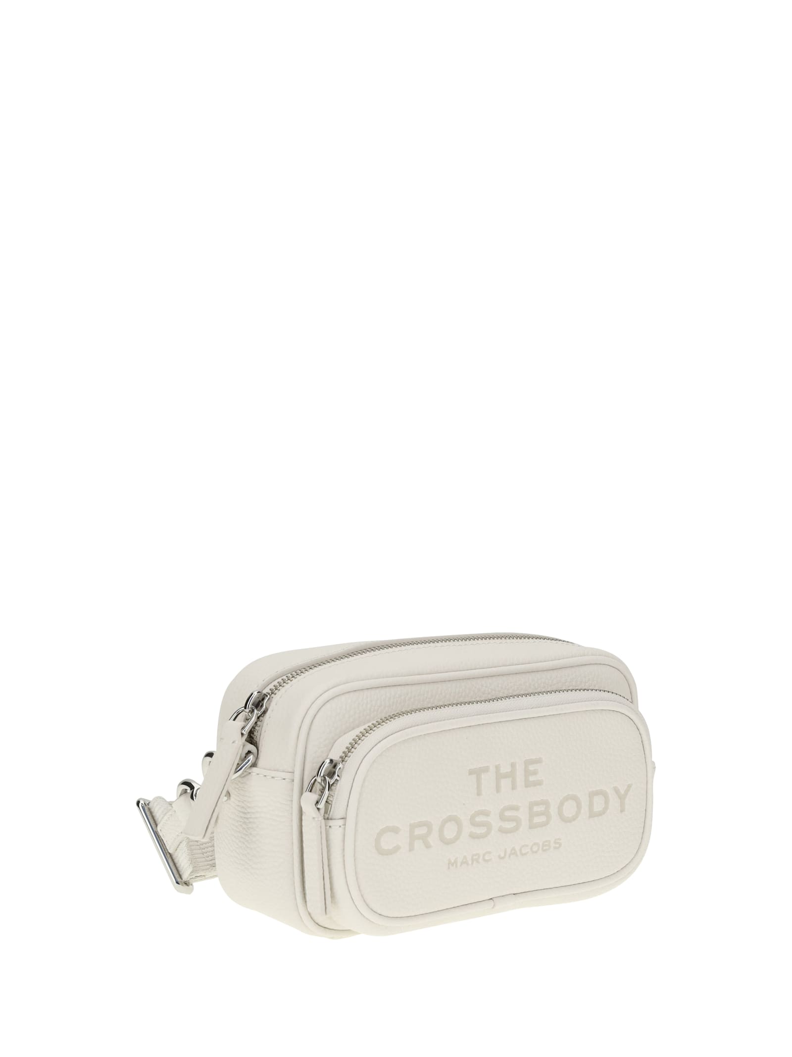 Marc Jacobs Leather Shoulder Bag In White