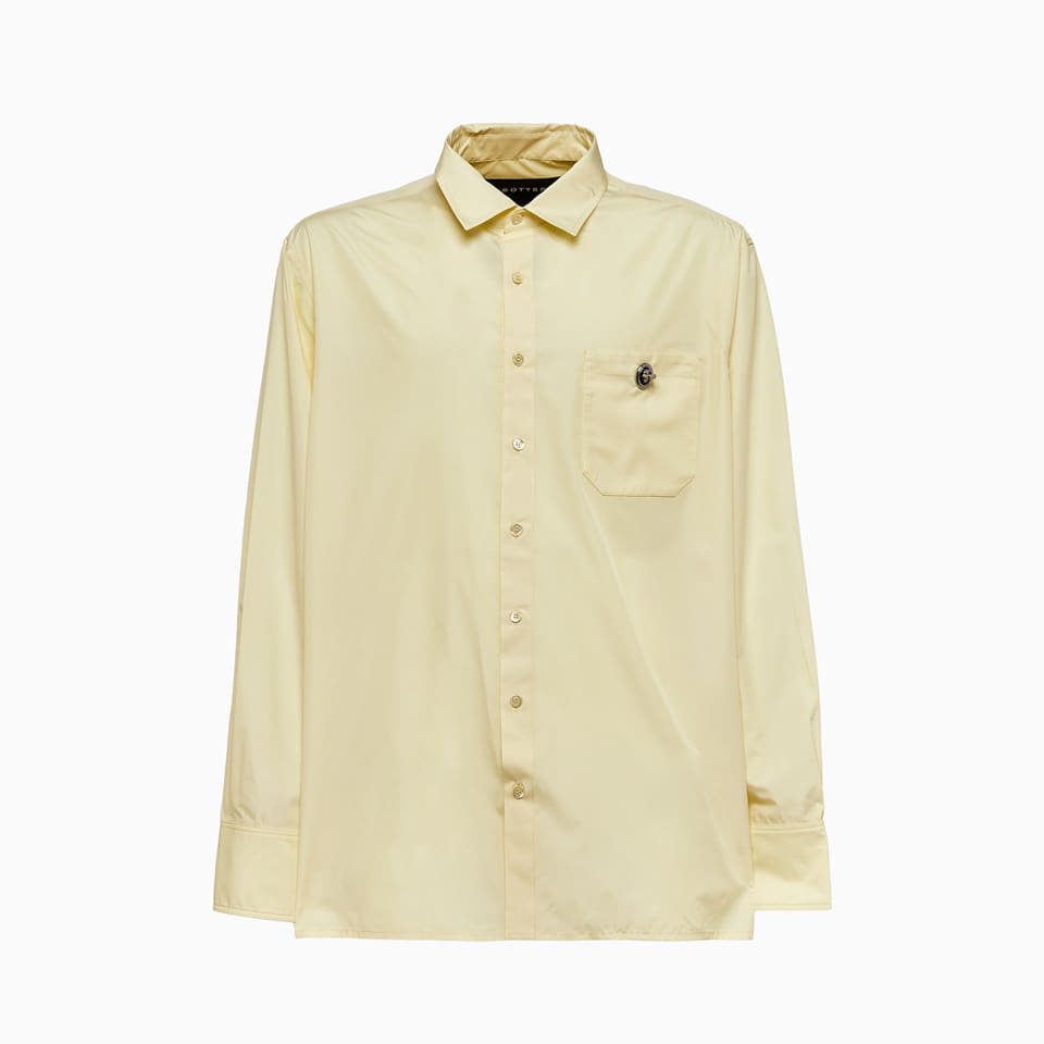 Botter Yellow Recycled Polyester Shirt In Yellow