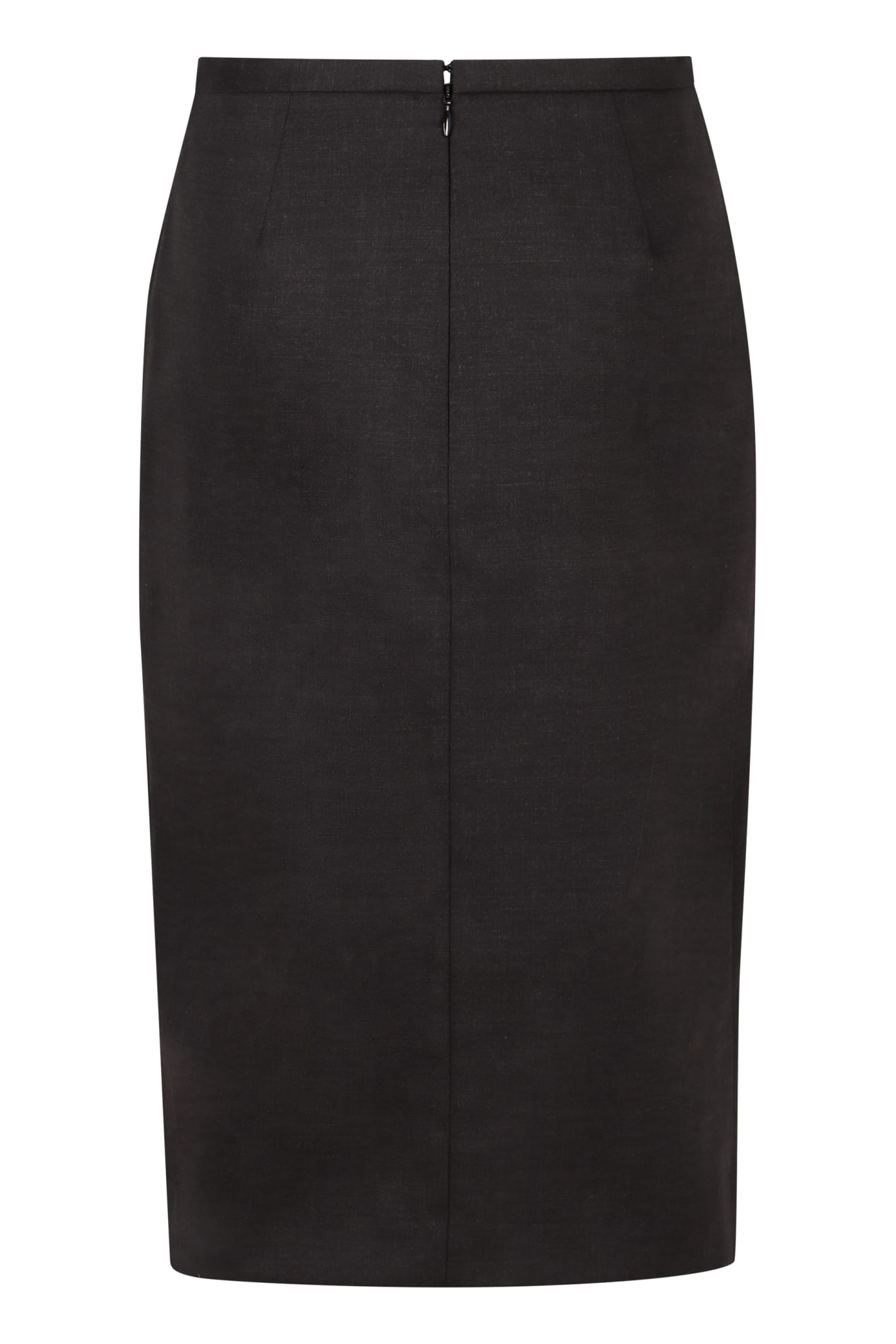Philosophy Di Lorenzo Serafini Tropical Wool Blend Pencil Skirt In Grey