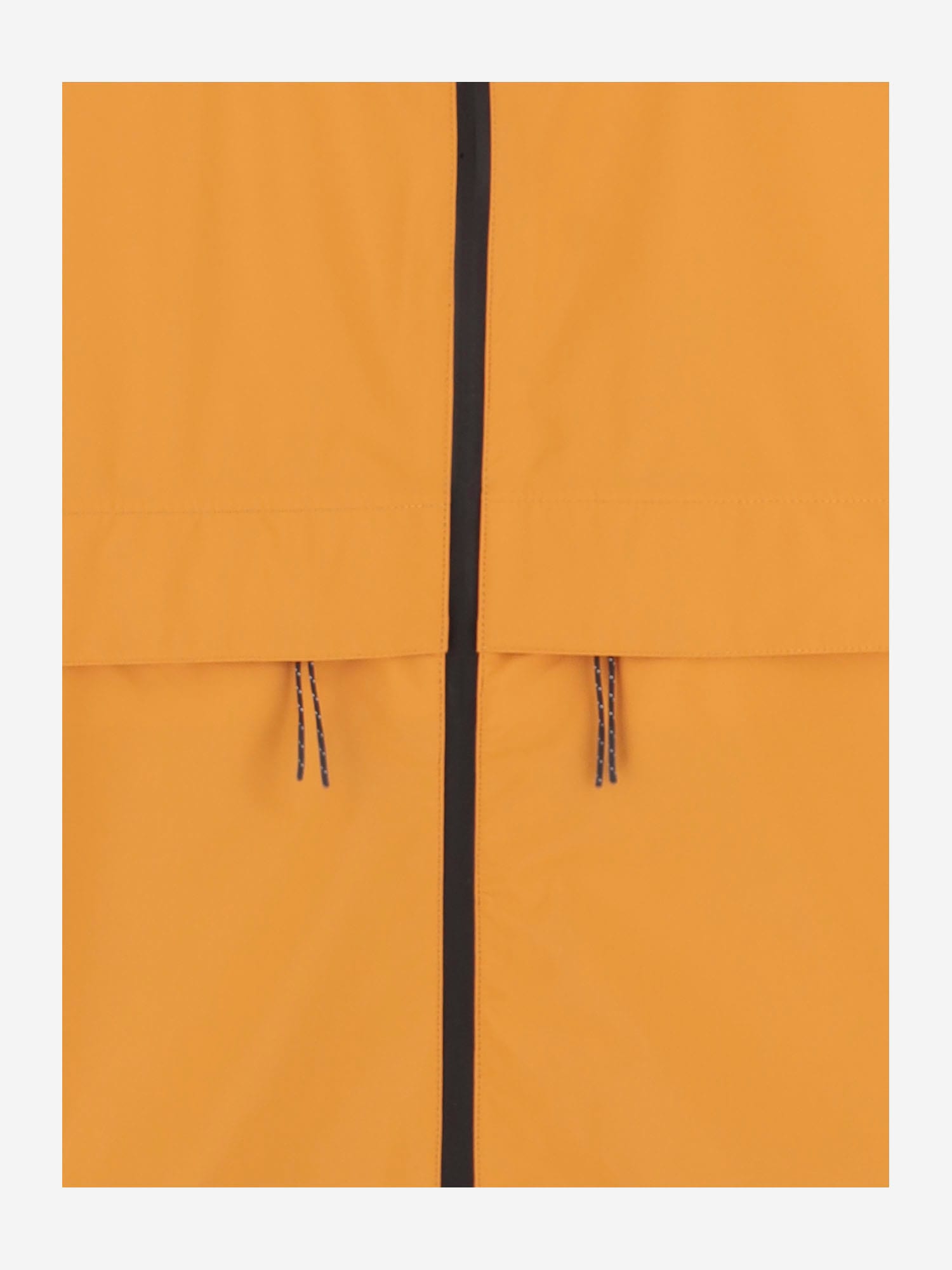 Autry Two-tone Zip-front Jacket In Orange