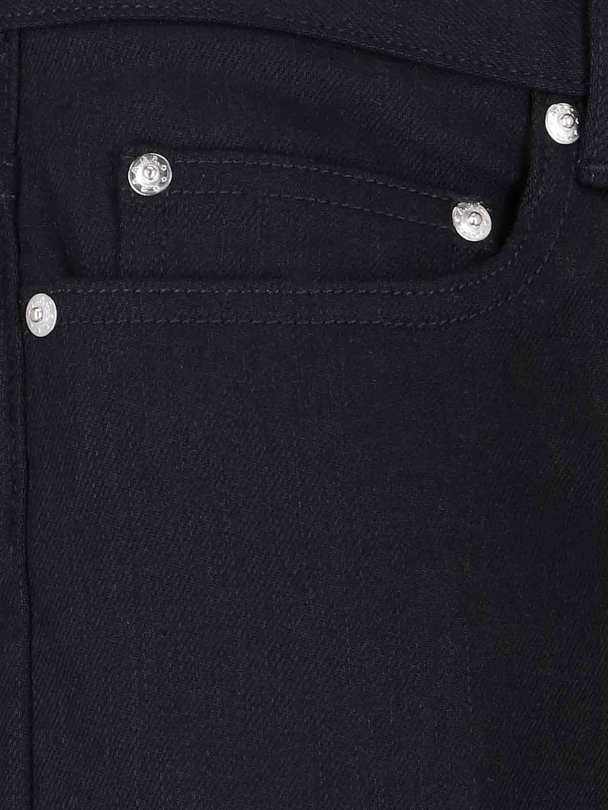 Shop Apc Slim Jeans In Black