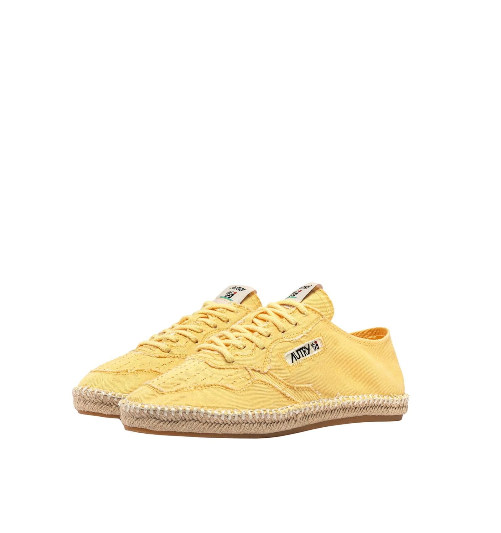 Autry Espadrillas Low Wom Can Can Pastyell In Yellow