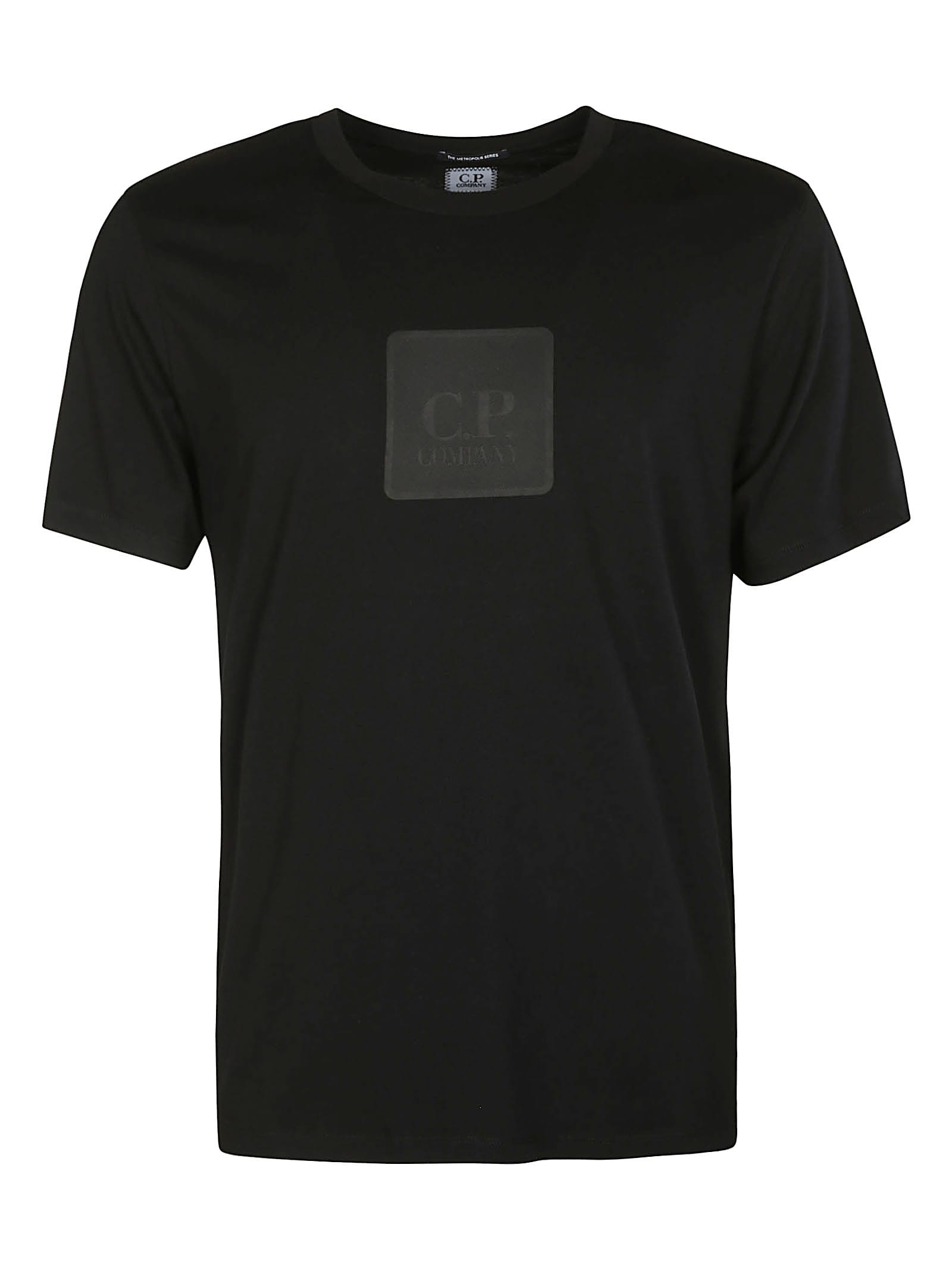 C.P. COMPANY CHEST LOGO STAMP T-SHIRT,10CMTS065A005100W999 999