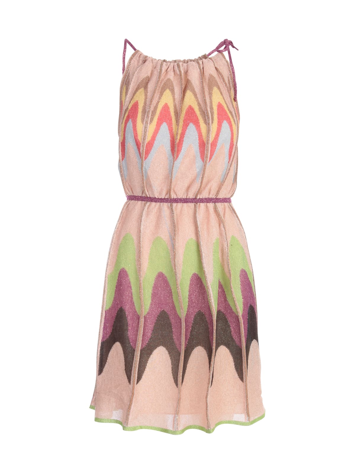 M Missoni Thin Strap Mini Dress