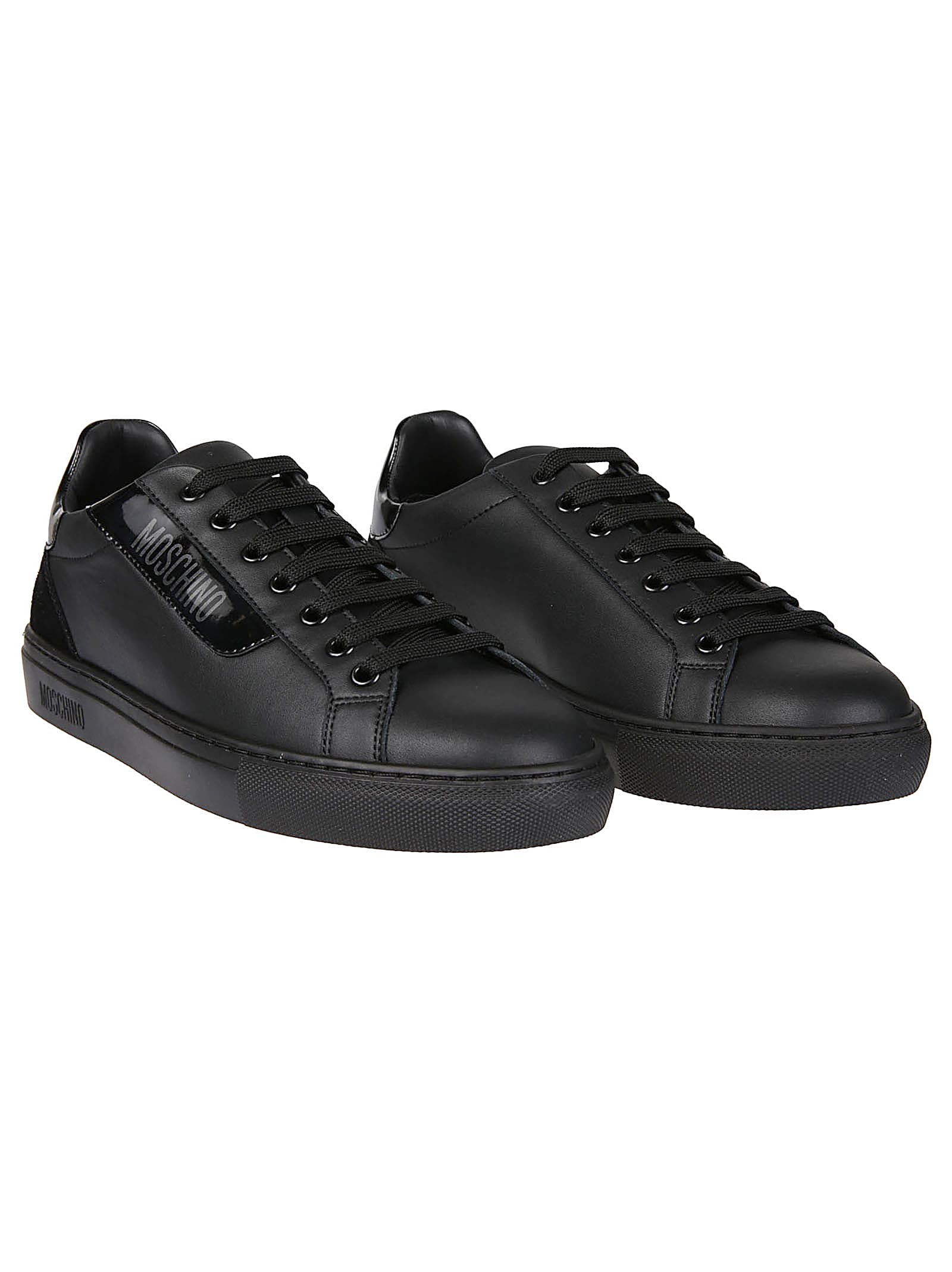 Shop Moschino Golia25 Sneakers In Anero