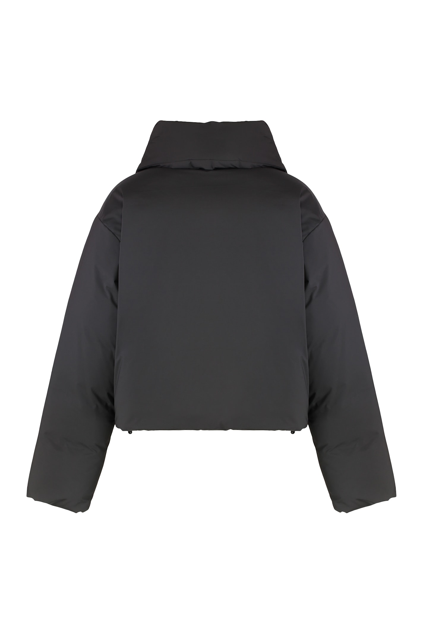 Alexander Wang Tech Fabric Down Jacket In Black
