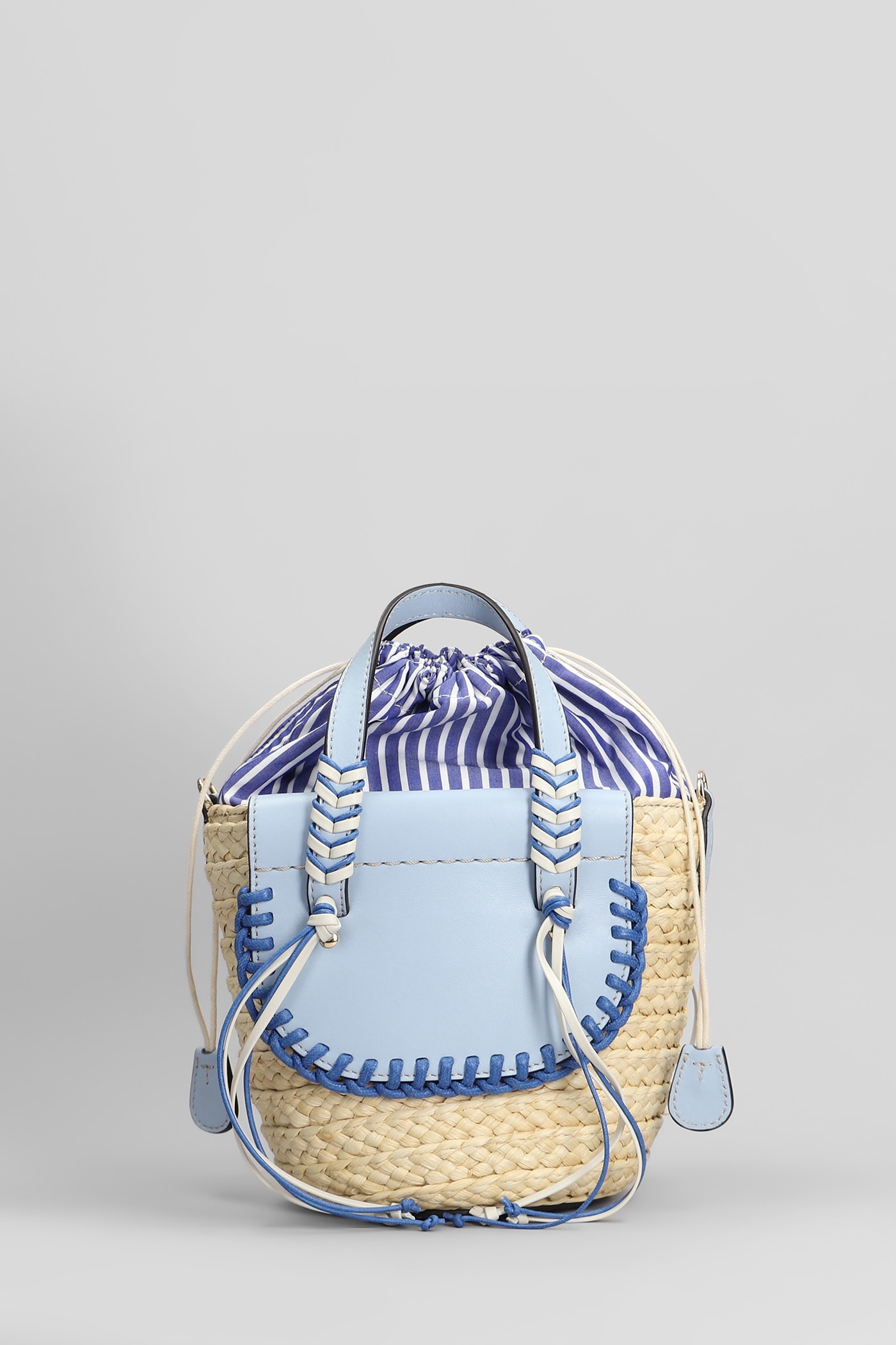 Cuba Lab Habanera Tote In Beige Raffia