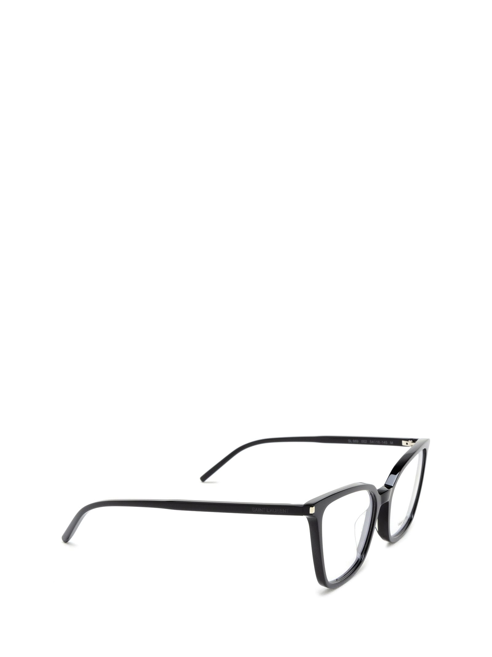 Saint Laurent Sl 669 Black Glasses In 002 Black Black Transpare