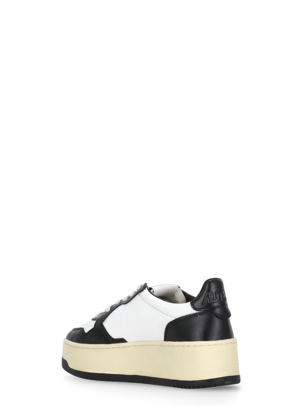 Shop Autry Platform Low Sneakers In Black