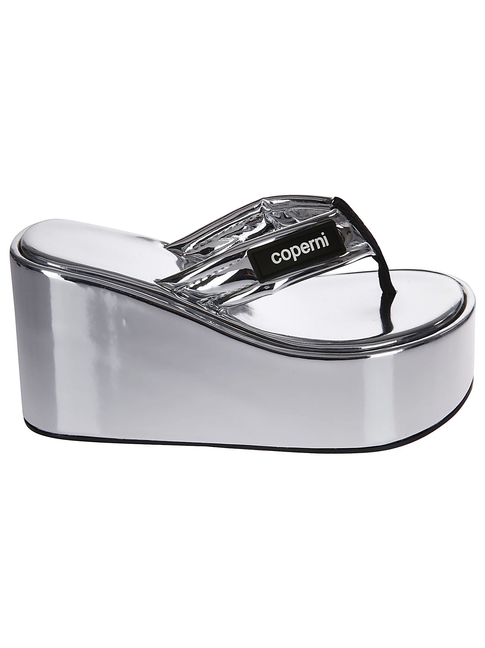 Coperni #n#metallic Branded Wedge Sandal