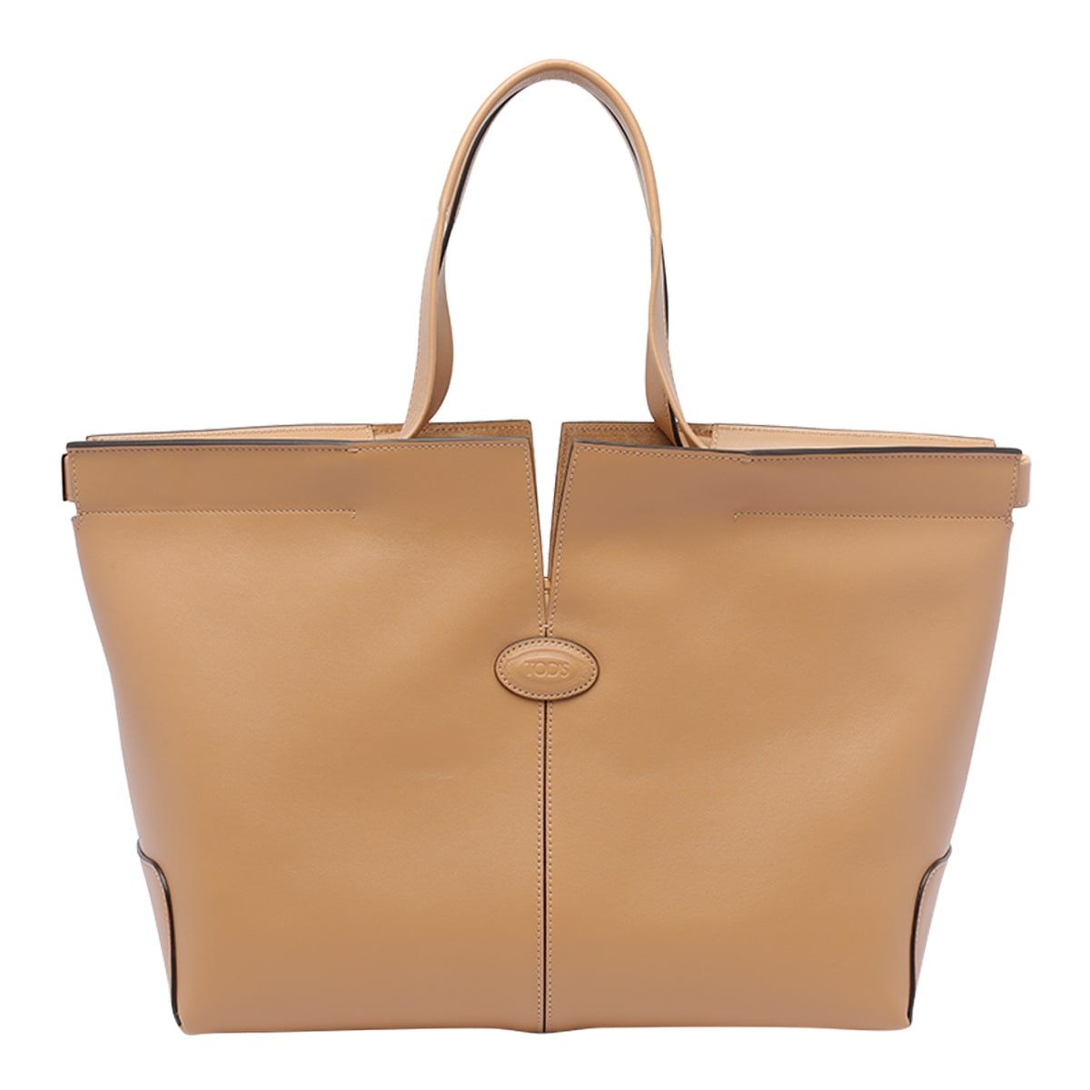 Tod's Tods Di Bag Folio Small-medium Bag In Sand